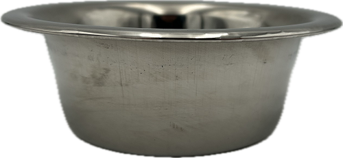 STAINLESS STEEL 14OZ. SMALL PET DISH IMPROPER LABEL