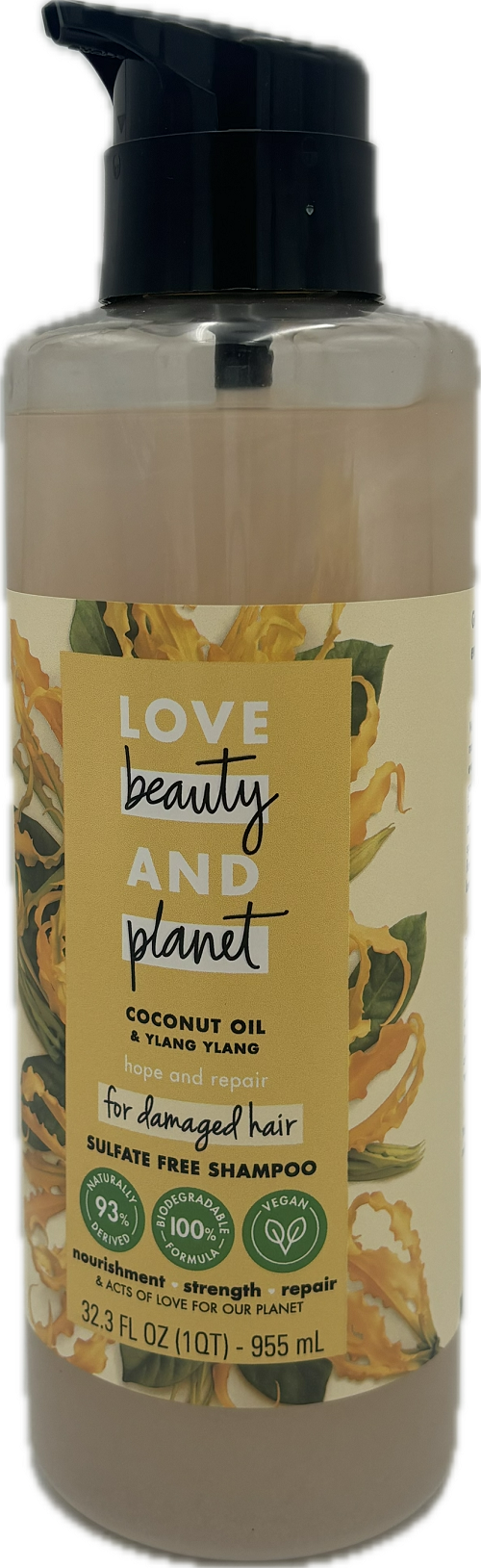 LOVE BEAUTY PLANET SHAMPOO YLANG YLANG 32.3oz/958ml