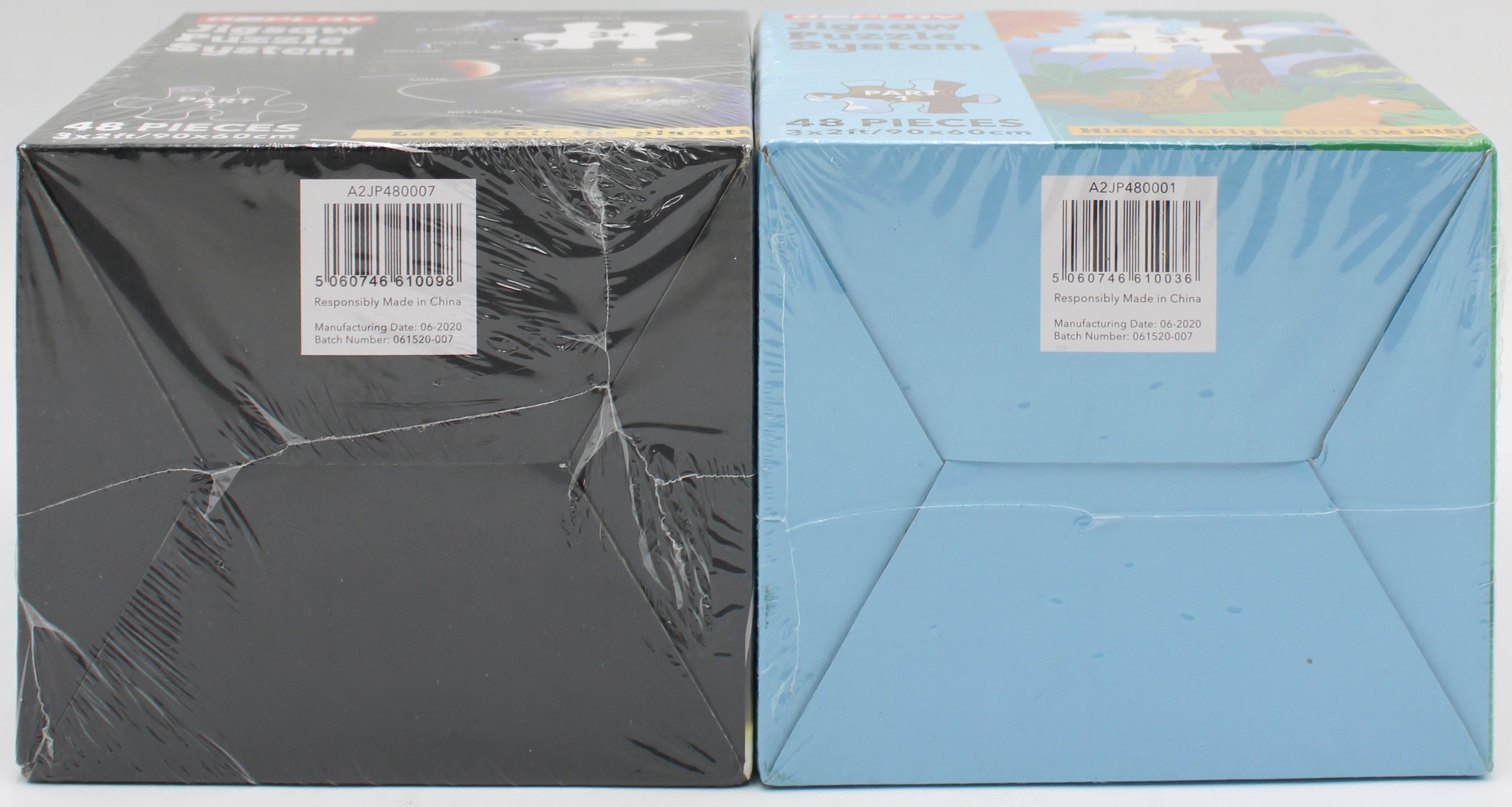 REPLAY 48pc JIGSAW PUZZLE SYSTEM 3' x 2' ASSORTED ANIMALS / SOLAR