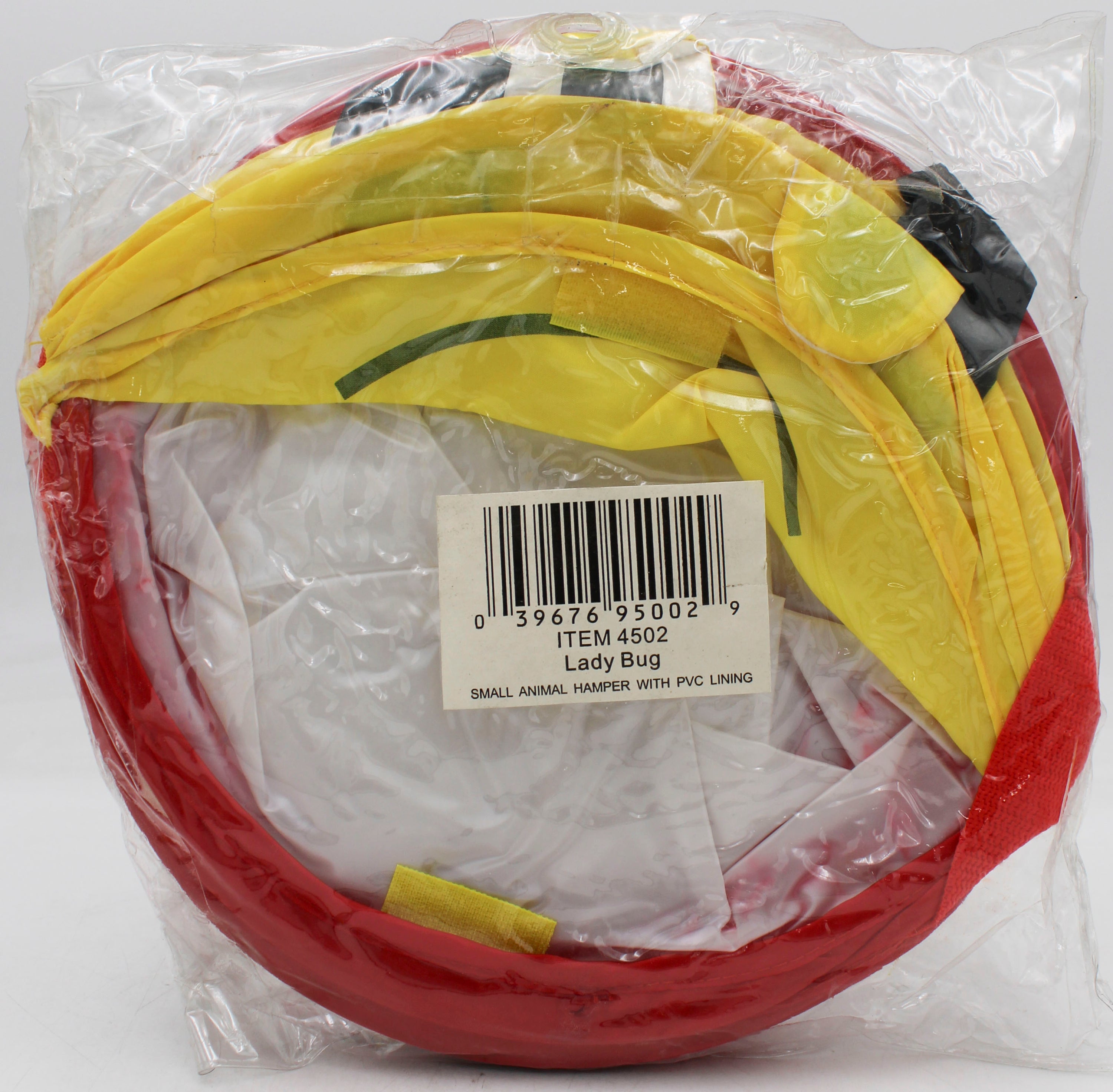 9''x14'' FOLDABLE WASTE BASKET - LADY BUG