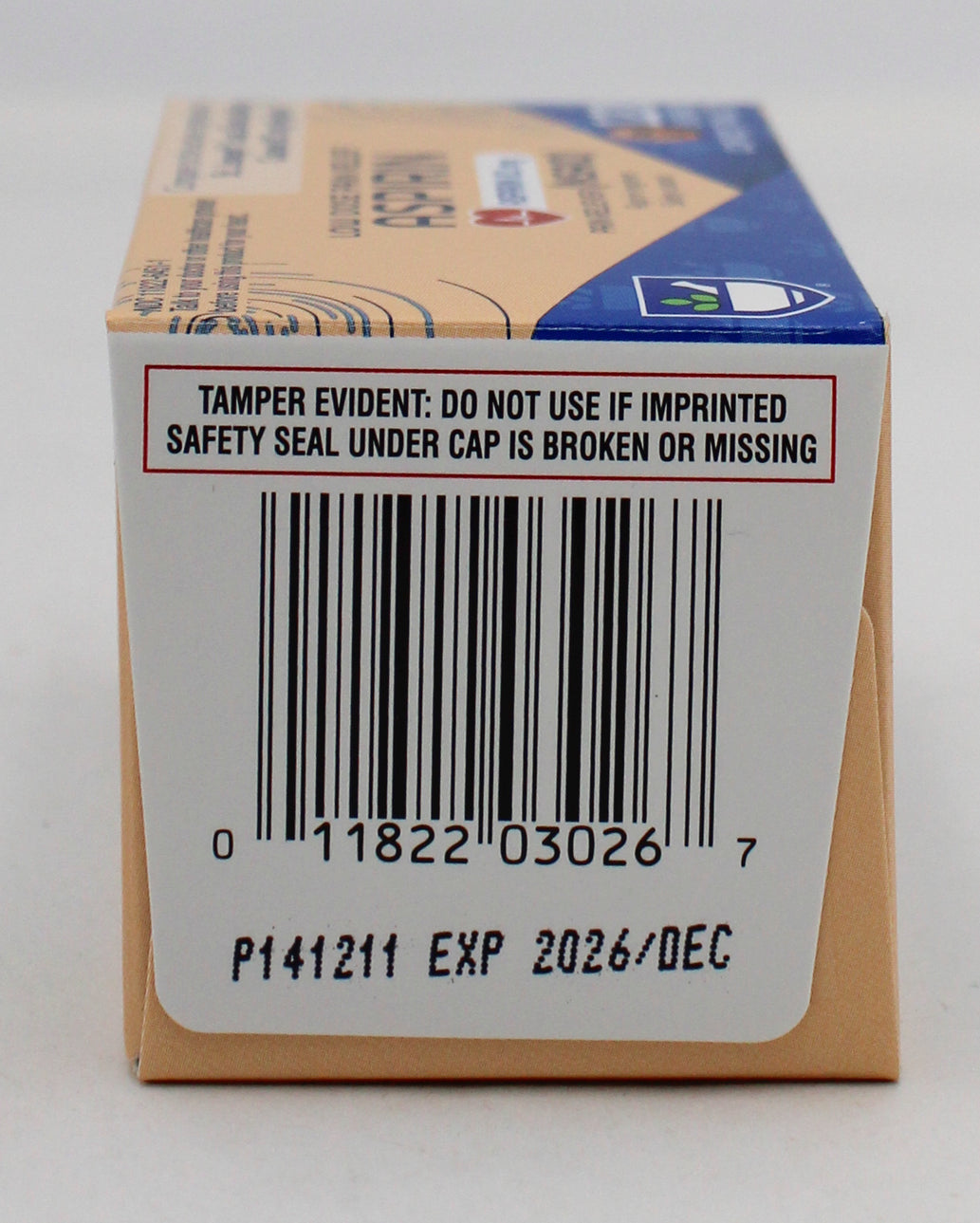 RITE AID PAIN RELIEF ASPIRIN TABLETS 120ct EXP 12/25/2026 COMPARES TO St. Joseph