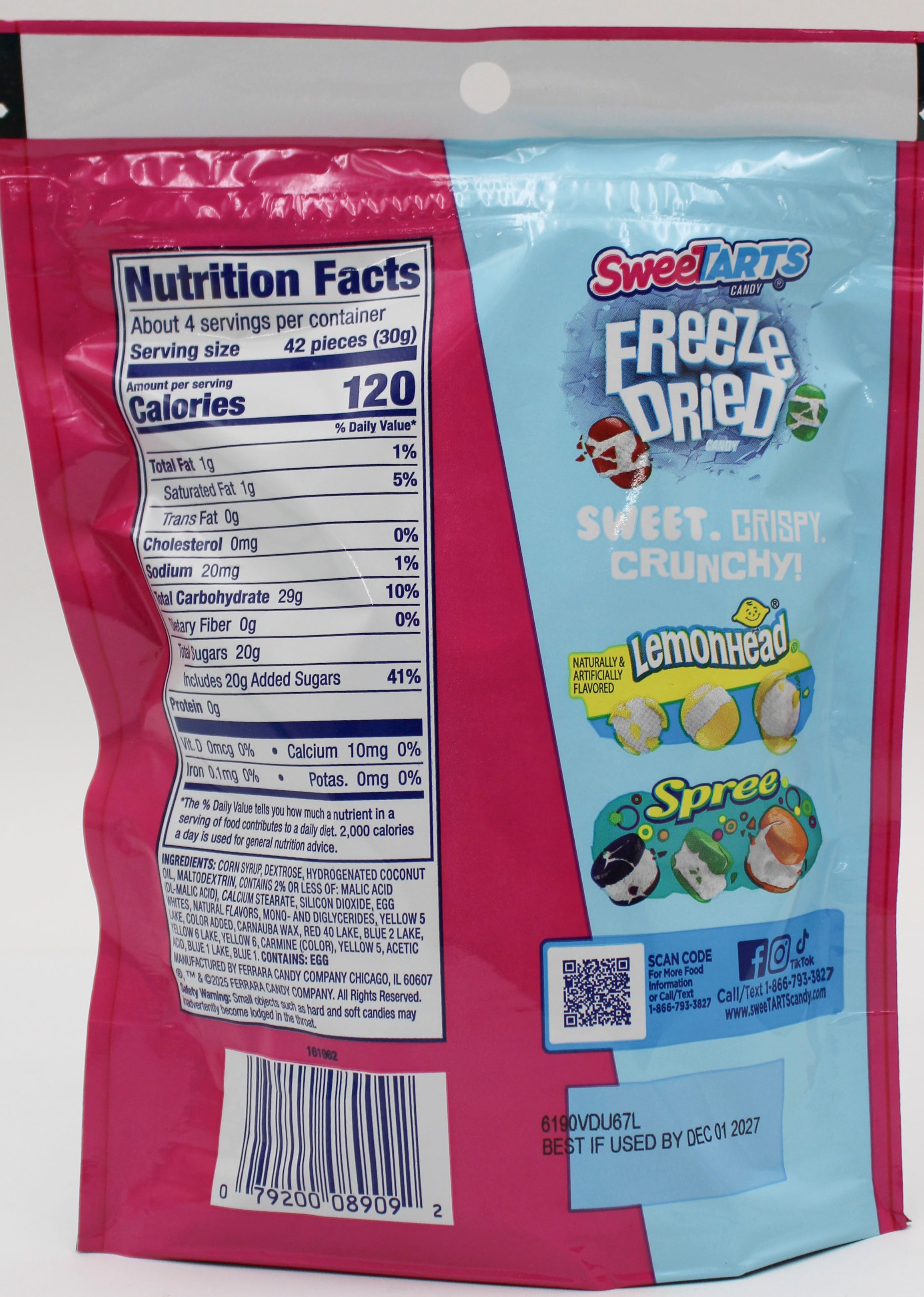SWEET TART FREEZE DRIED 4 OZ BB 12/1/27