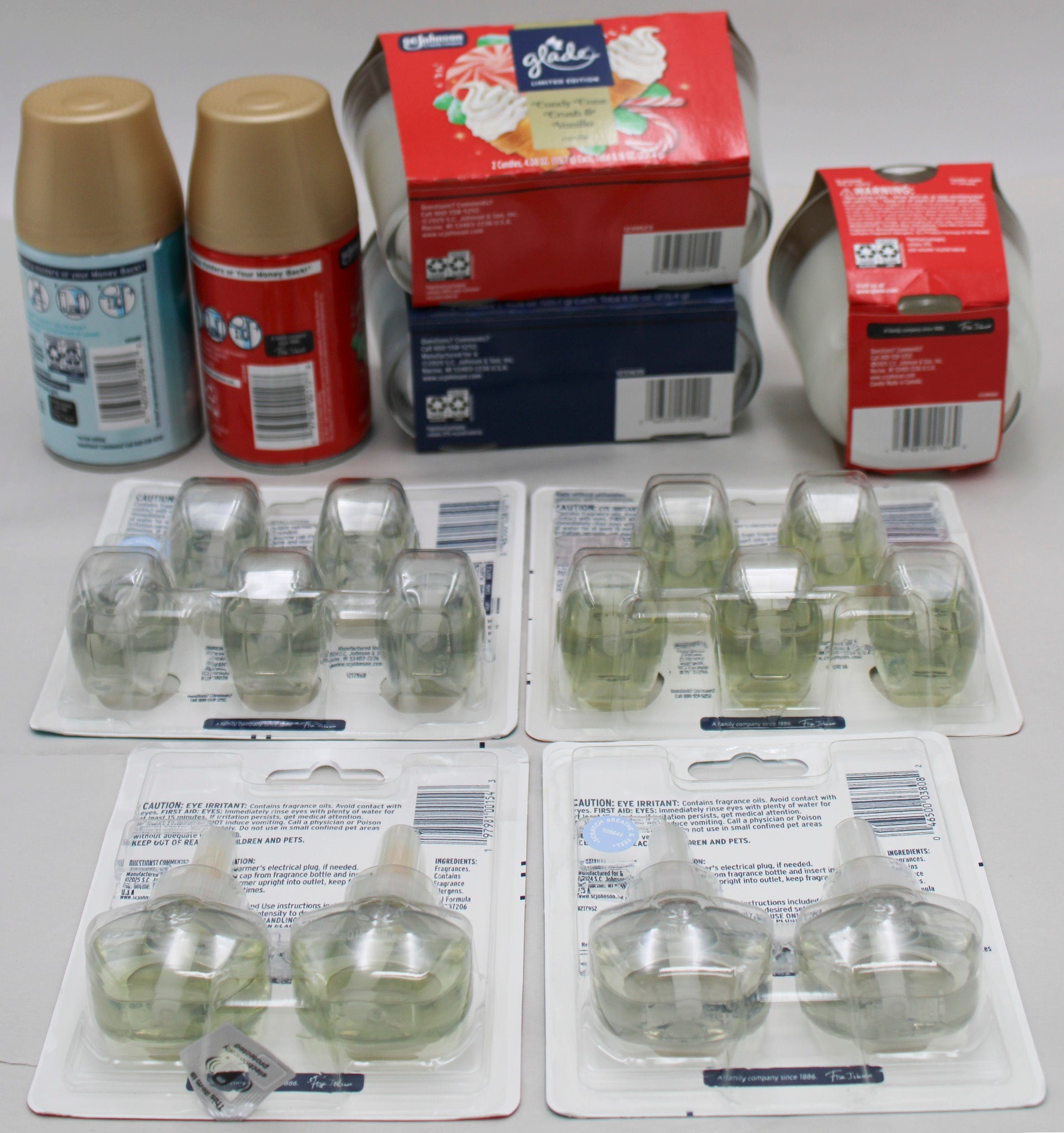 GLADE MIXED CANDY CANE PDQ