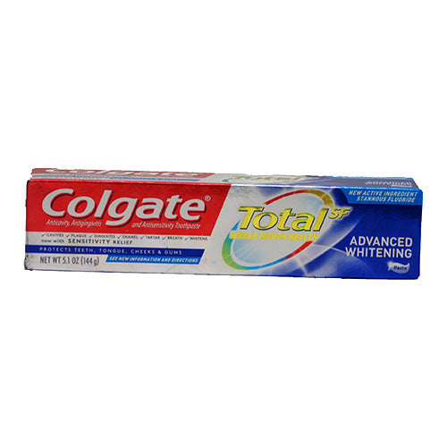 COLGATE TOTAL TOOTHPASTE 5.1OZ EXP 12/22 NI HOLD EXPIRED
