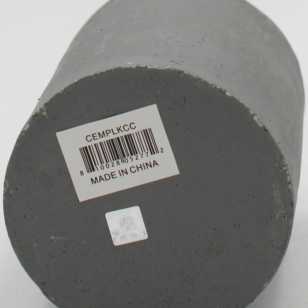 KANSAS CITY CHIEFS CEMENT PLANTER -4IN -EMPTY