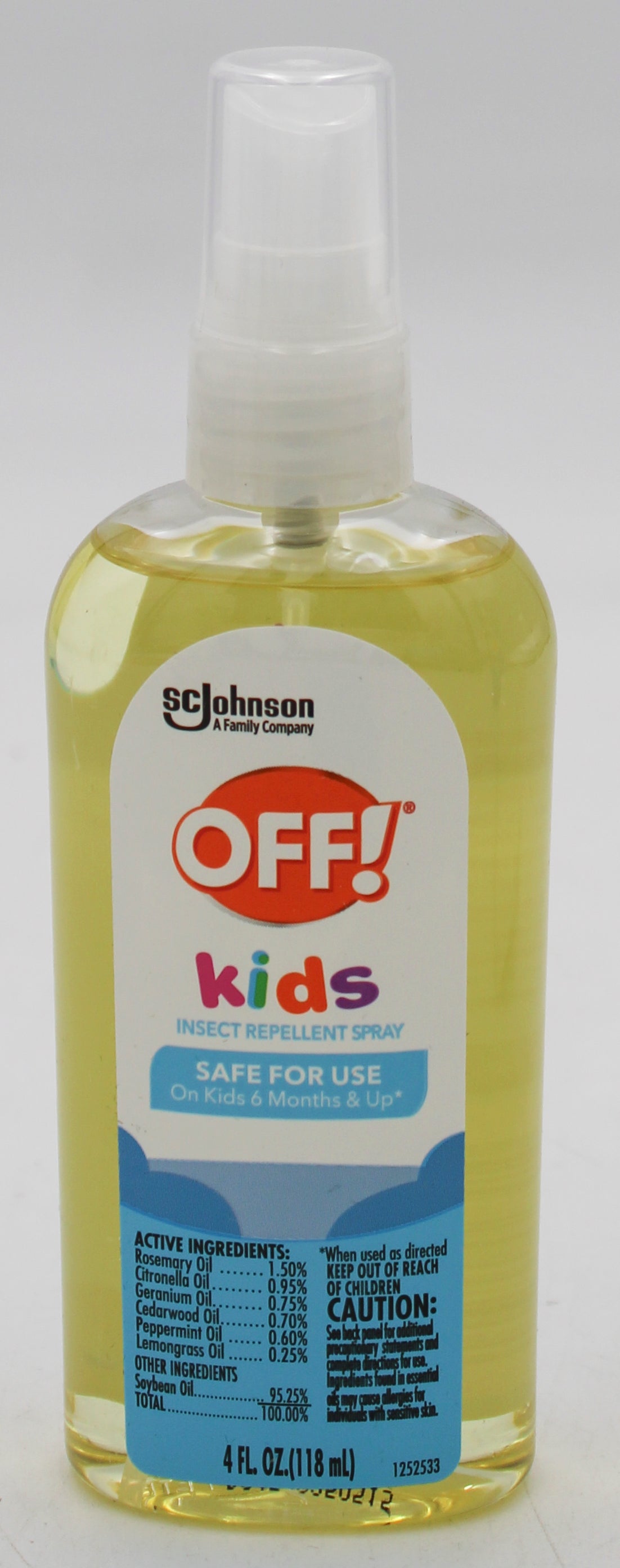 SP OFF KIDS INSECT REPELLENT SPRAY 4OZ