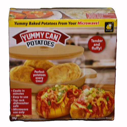 SP ASTV YUMMY CAN POTATOES-MICROWAVE POTATO COOKER NI