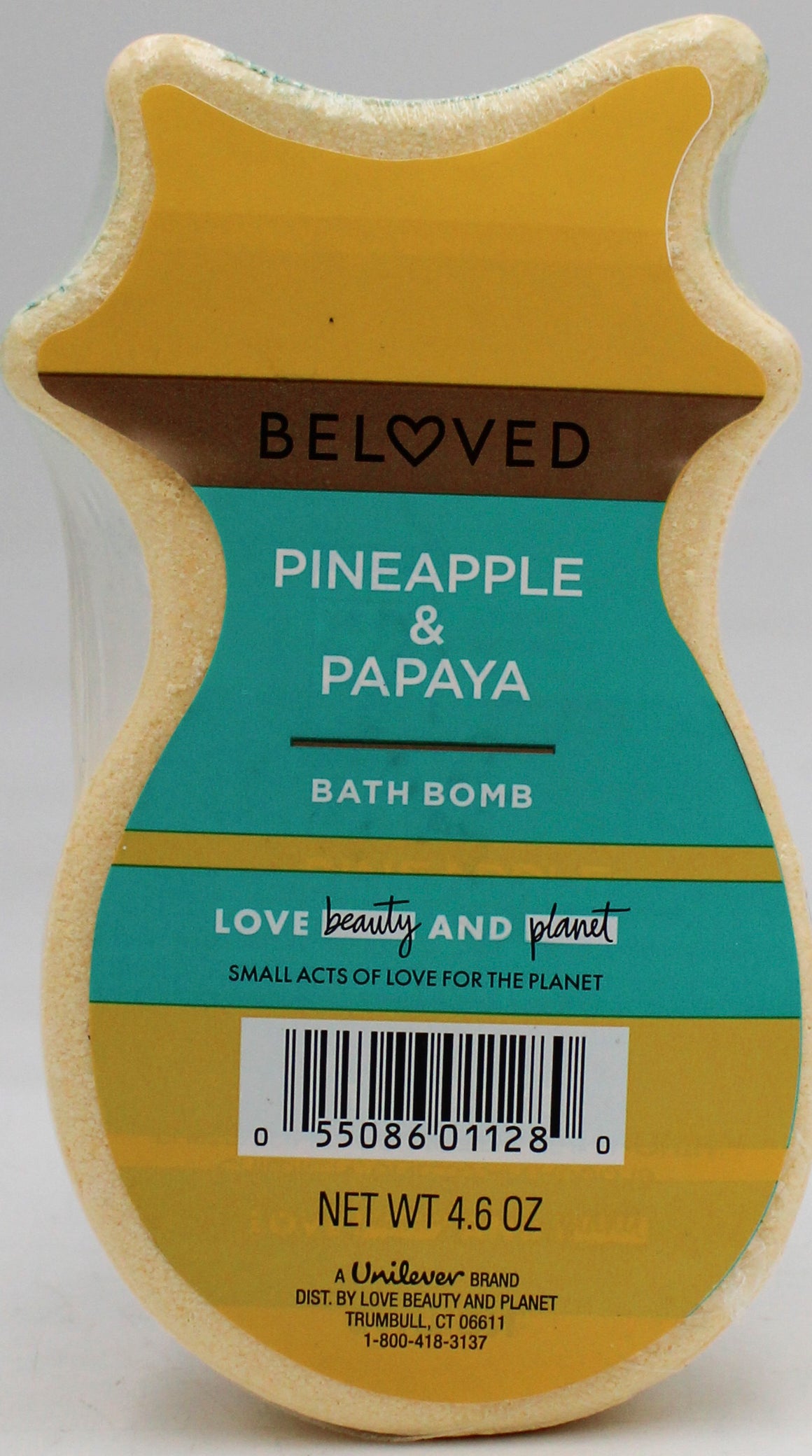 LOVE BEAUTY PLANET BELOVED BATH BOMB PINEAPPLE & PAPAYA 4.6oz