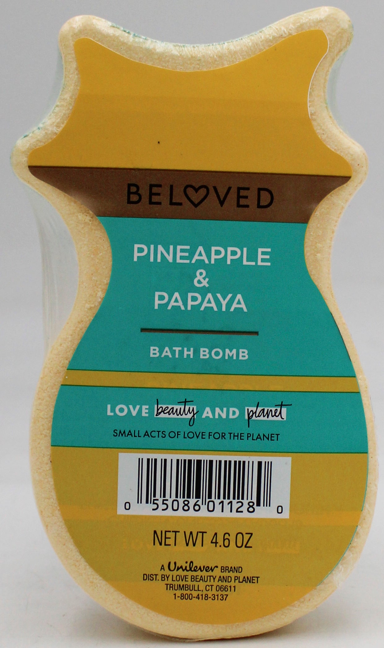 LOVE BEAUTY PLANET BELOVED BATH BOMB PINEAPPLE & PAPAYA 4.6oz