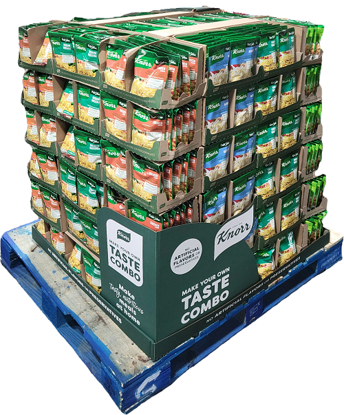 KNORR MIXED SIDES PALLET