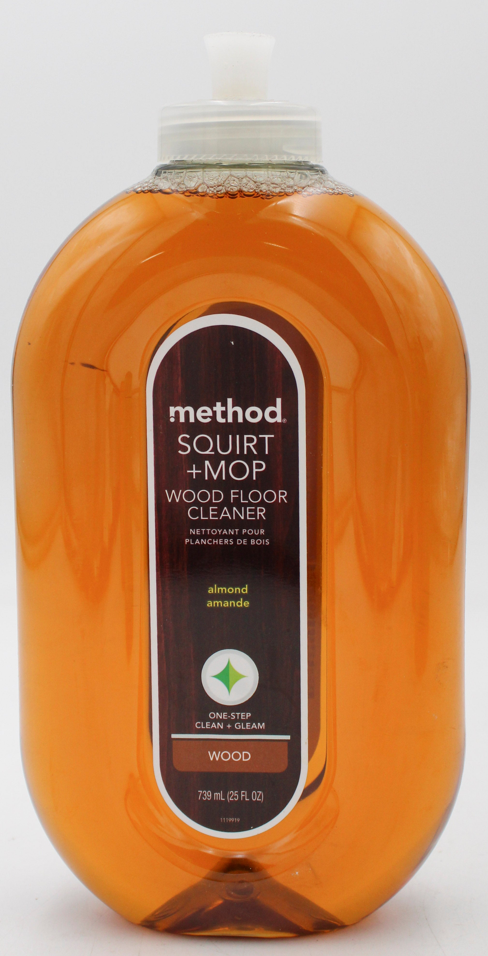 SP METHOD SQUIRT + MOP WOOD FLOOR CLEANER 25oz ALMOND