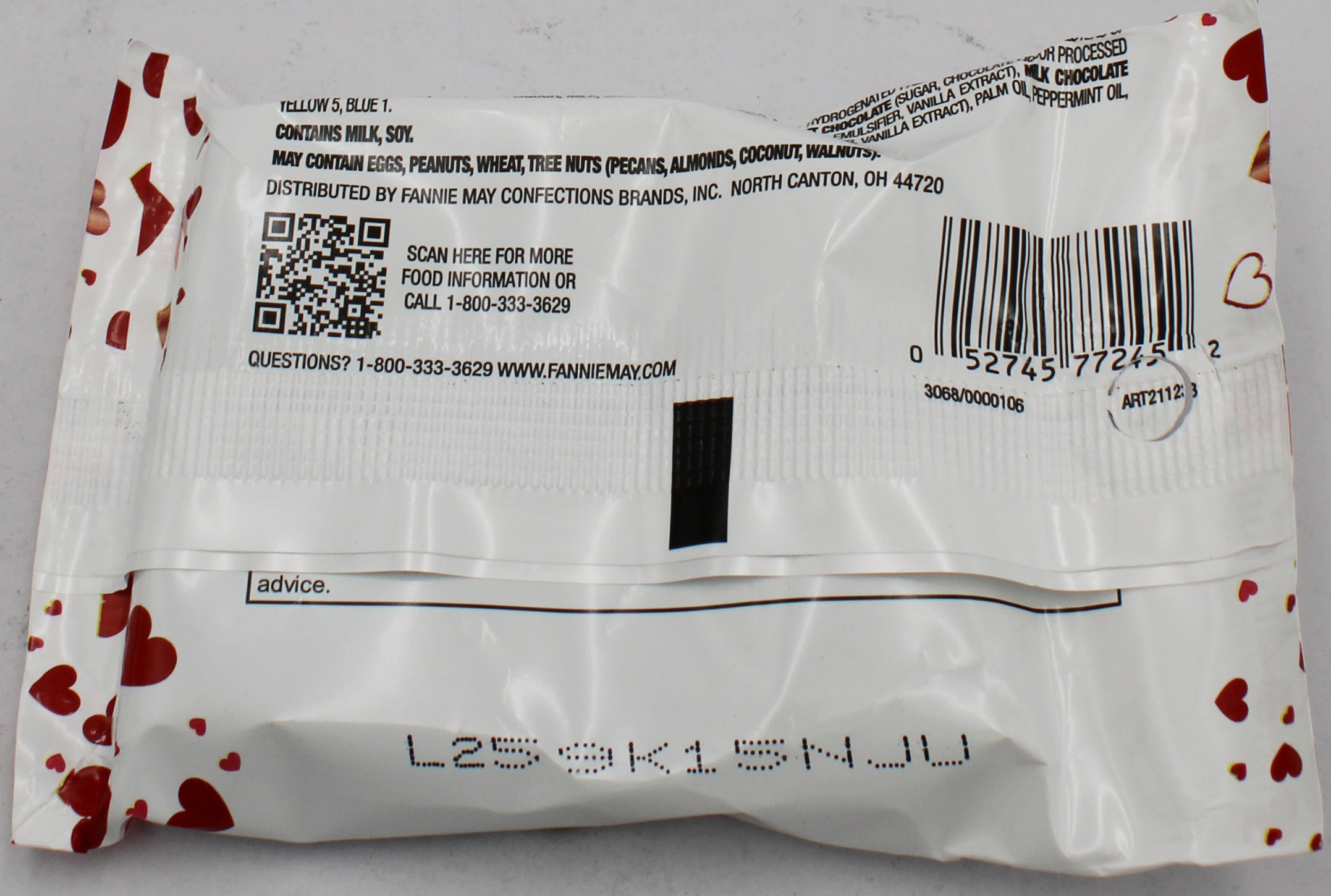 FANNIE MAY MINT MELTAWAY SINGLE SERVE 1.5 Oz BB 7/9/26