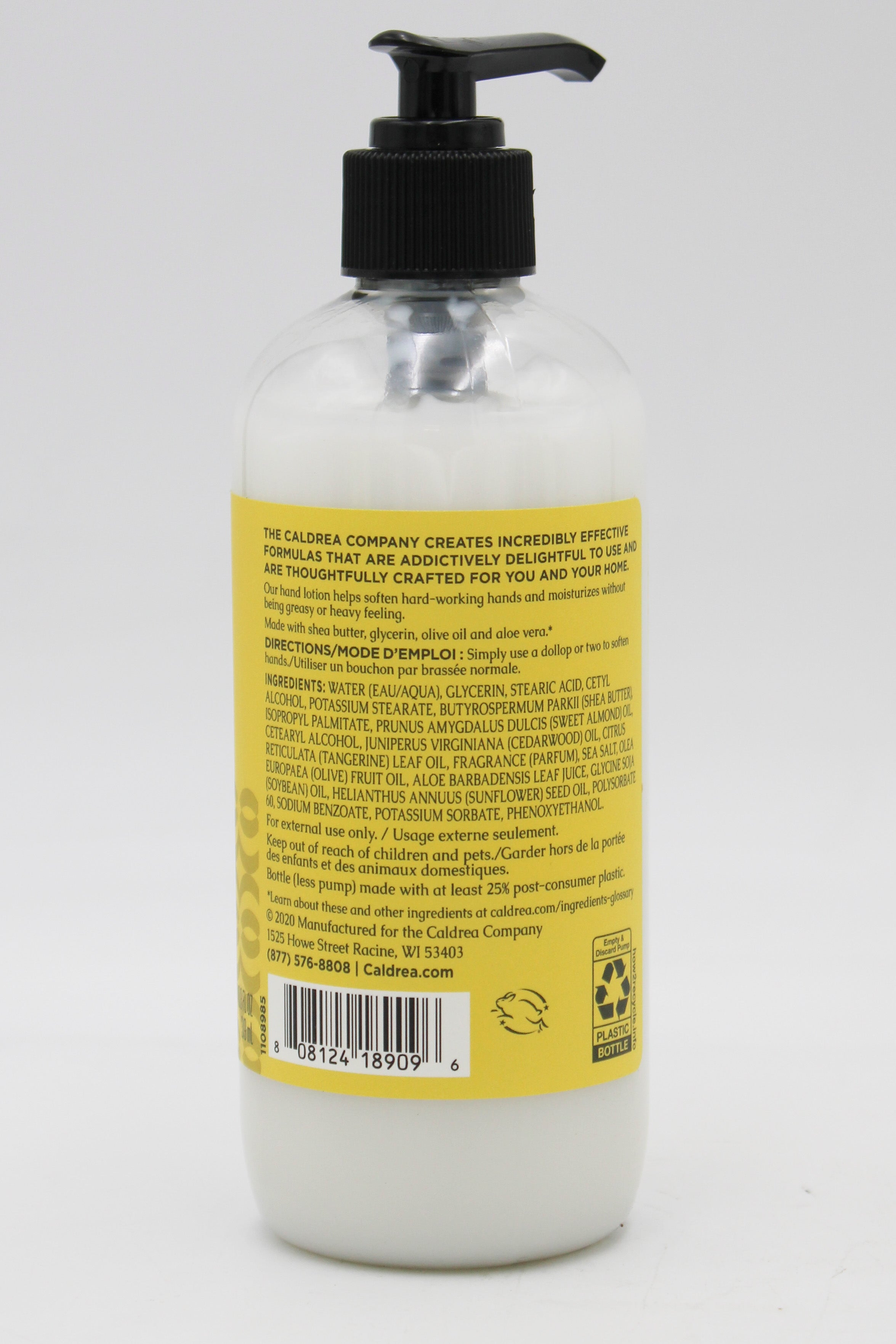 CALDREA HAND LOTION SEA SALT NEROLI 10.8oz