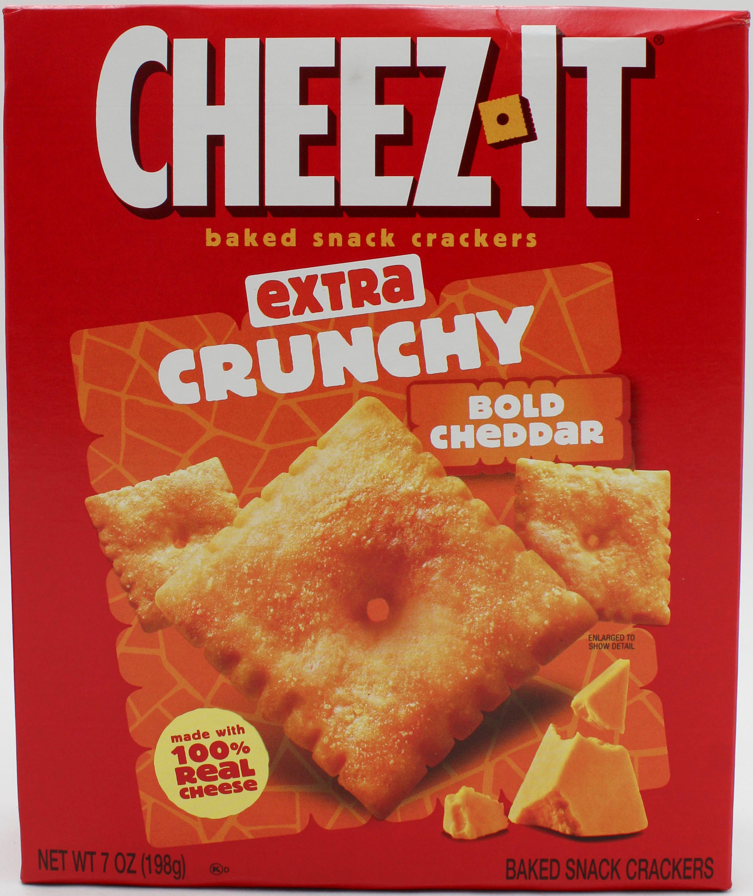 CHEEZ-IT EXTRA CRUNCHY BOLD CHEDDAR 7 Oz NI BB 8/18/26