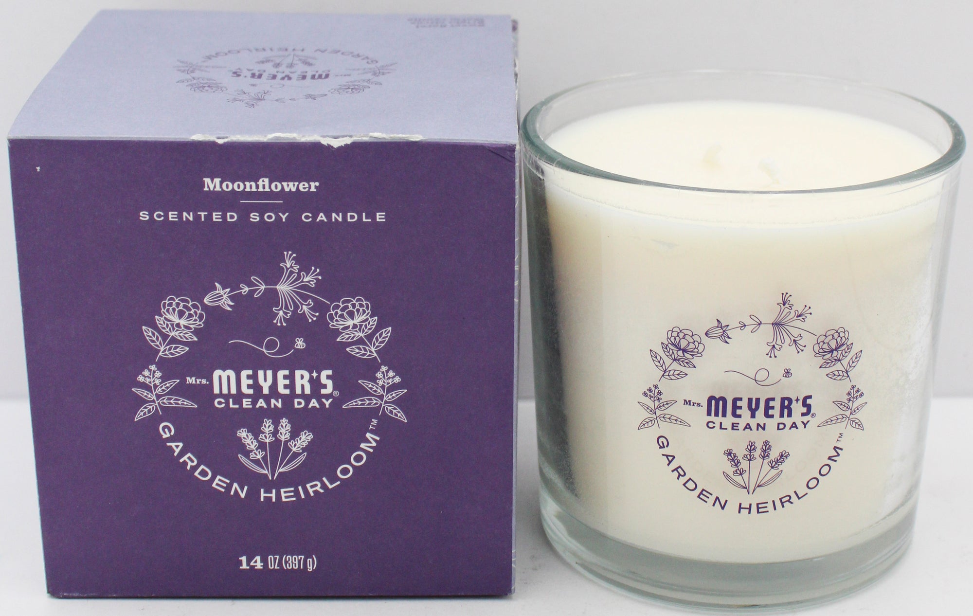 MRS MEYERS PREMIUM CANDLE MOONFLOWER 14oz US
