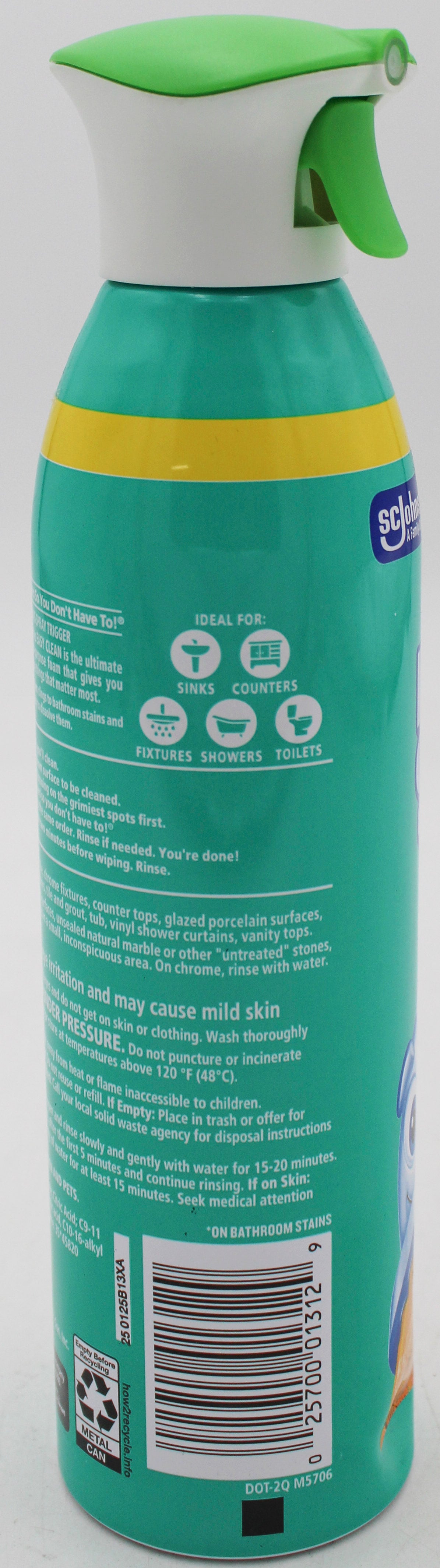 SP SCRUBBING BUBBLES 13.58oz EASY CLEAN MULTI PURPOSE FOAM BATHROOM CLEANER