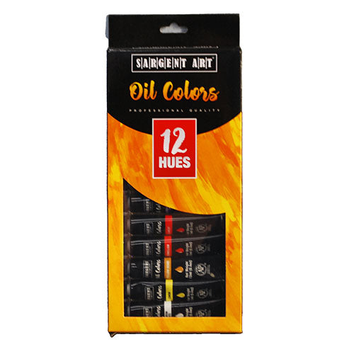 SARGENT ART OIL COLORS 12 TUBES ASST COLORS 4.9OZ
