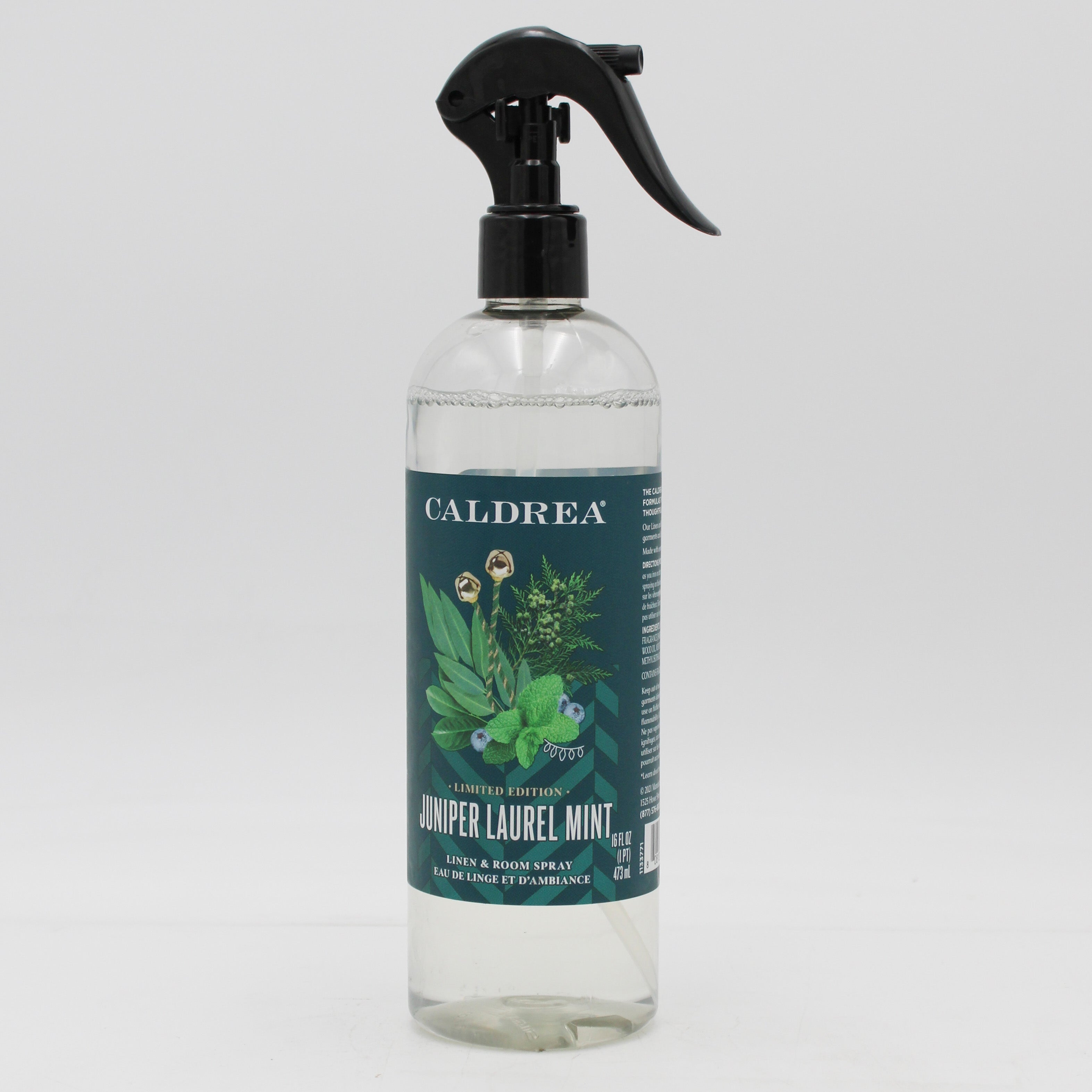CALDREA LINEN & ROOM SPRAY JUNIPER LAUREL MINT 16oz US