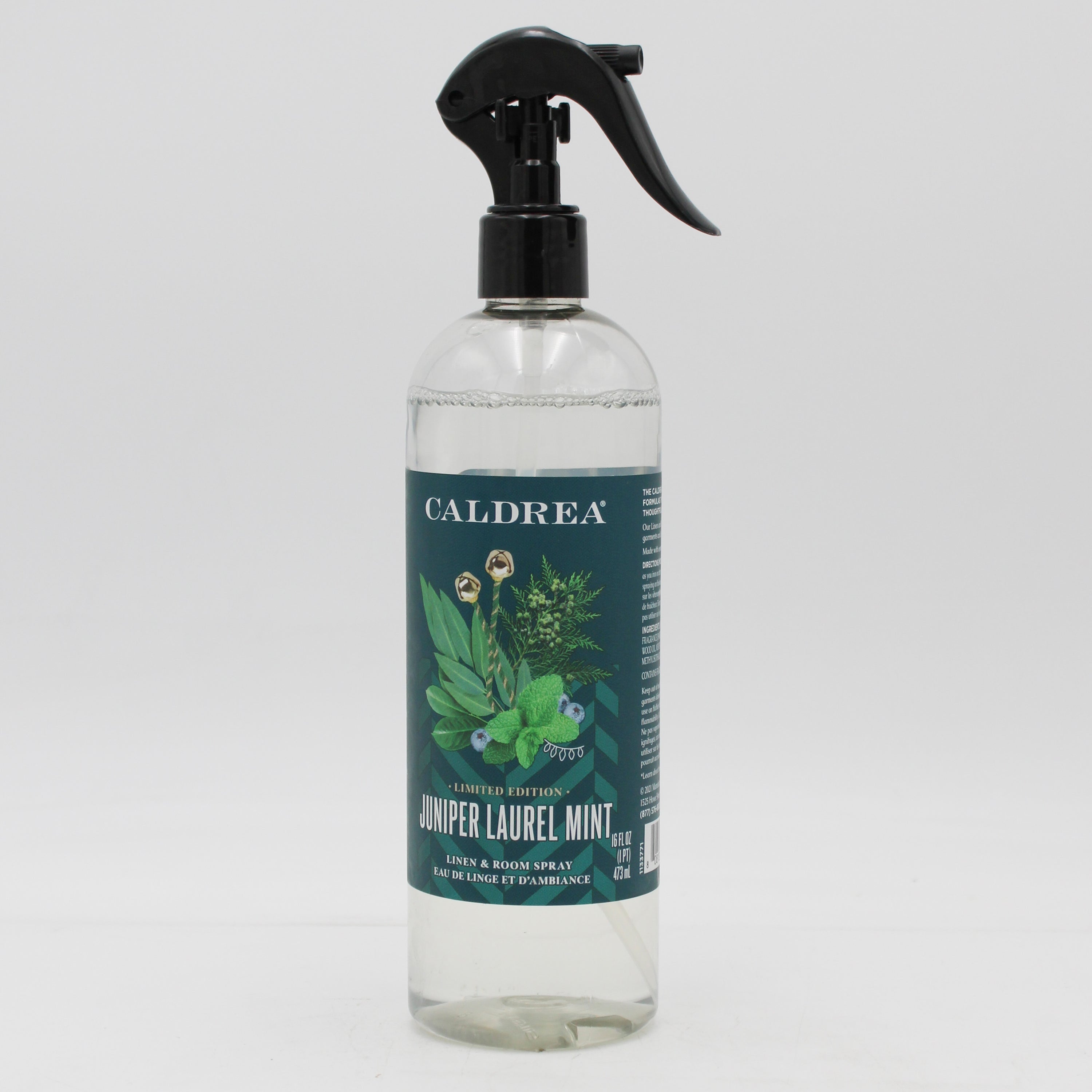 CALDREA LINEN & ROOM SPRAY JUNIPER LAUREL MINT 16oz US