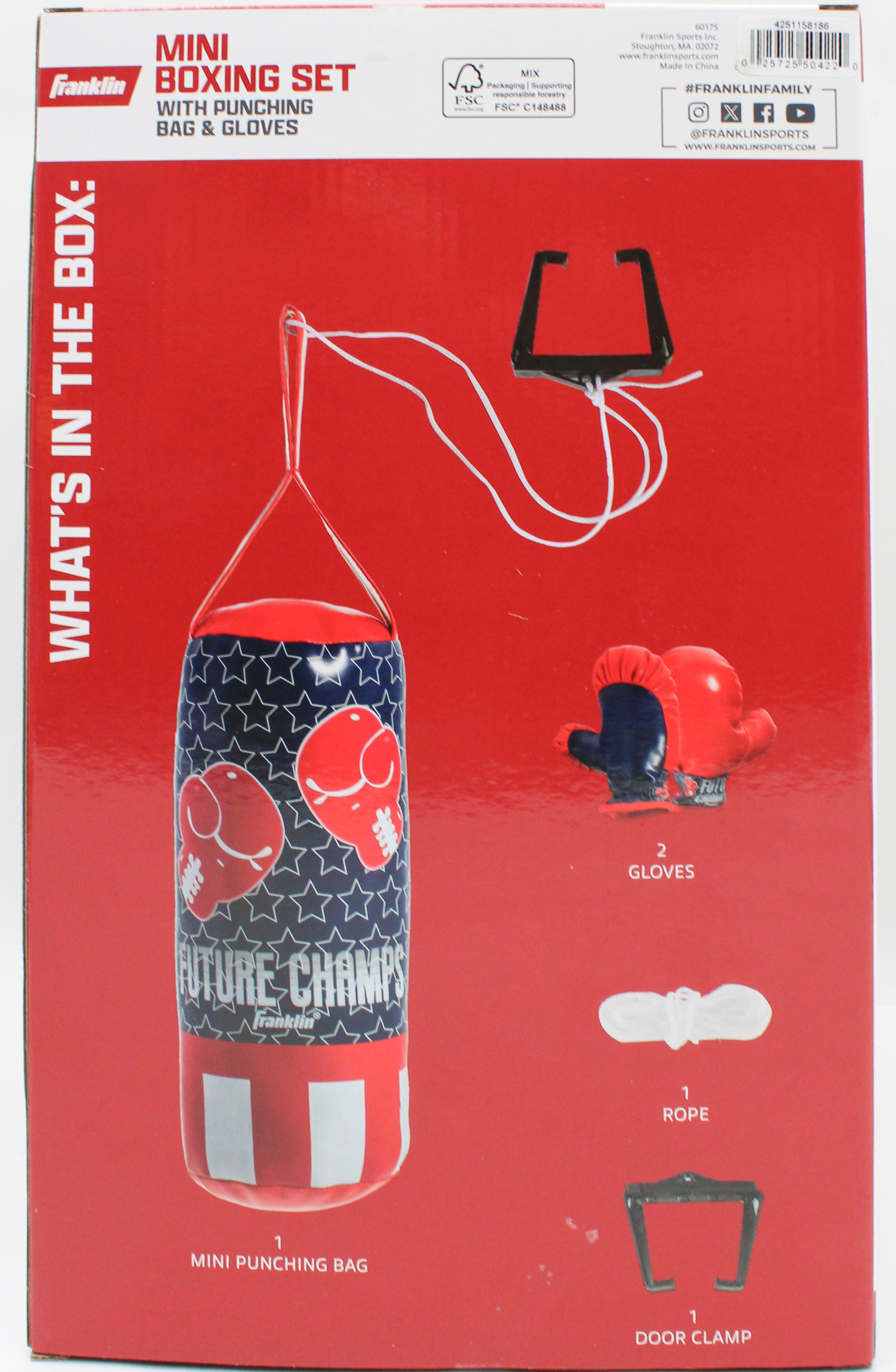 FRANKLIN FUTURE CHAMPS MINI BOXING SET