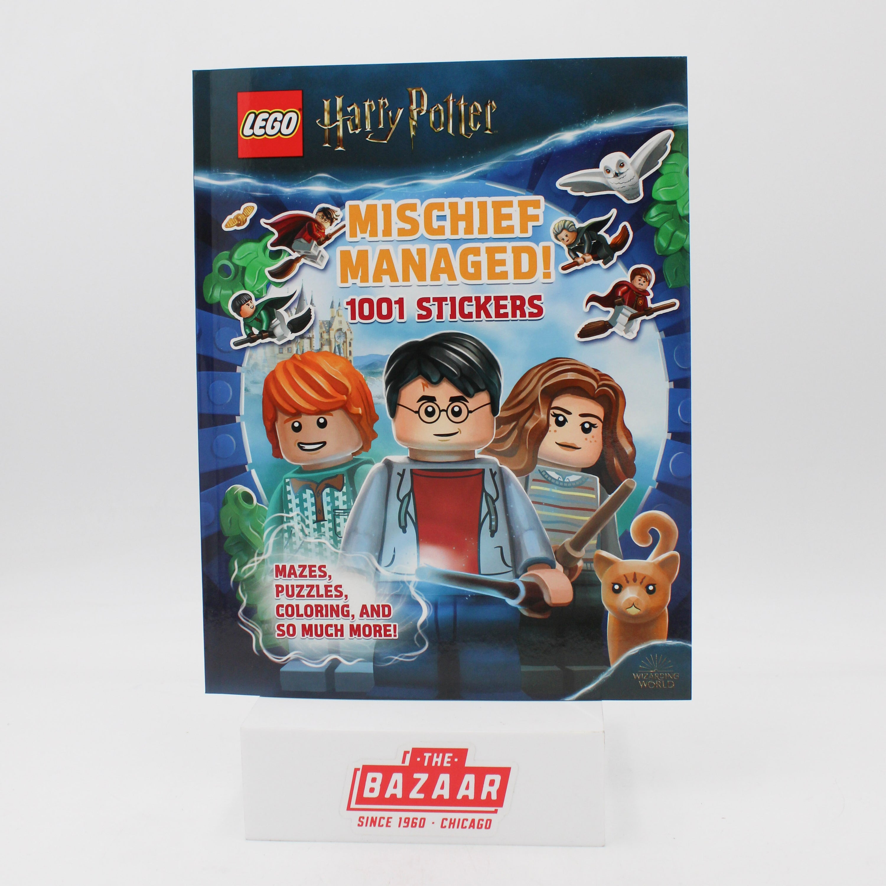 LEGO HARRY POTTER: MISCHIEF MANAGED! 1001 STICKERS MAGNETIC HARDCOVER 10PG PP $12.99