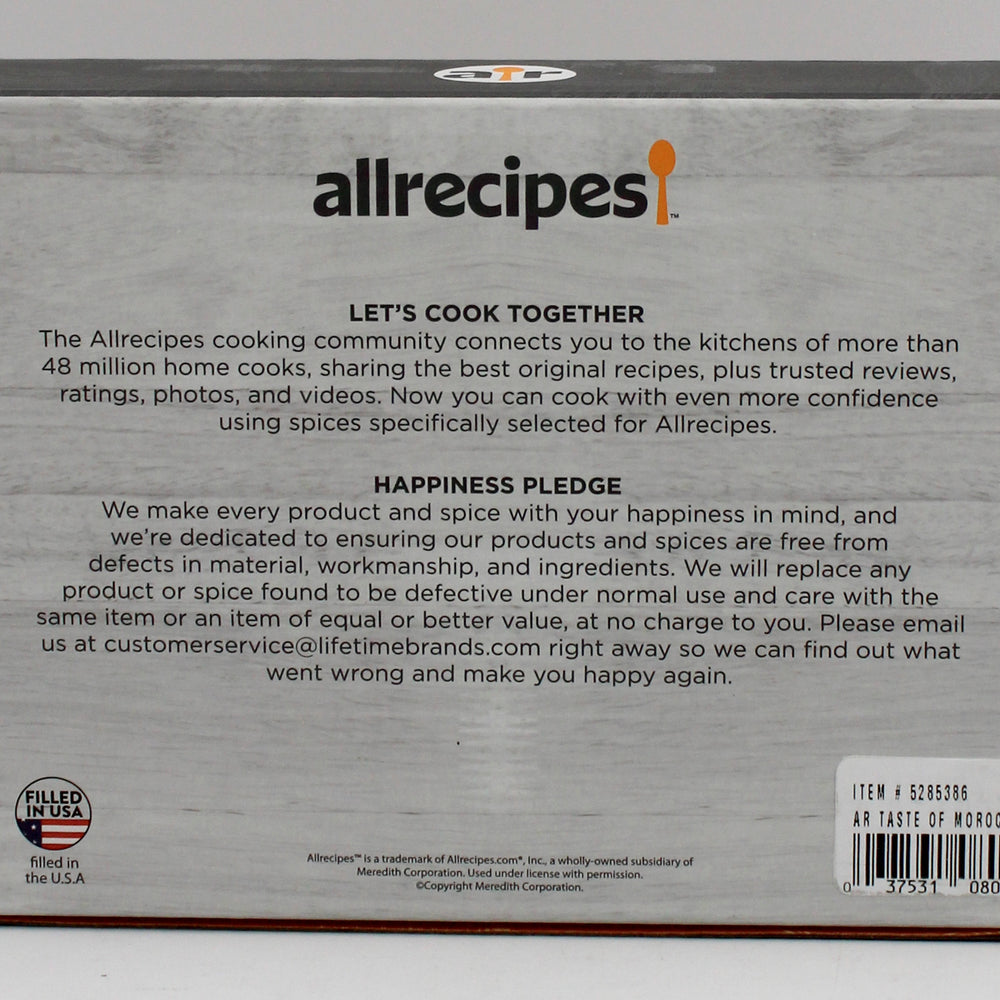 ALLRECIPES TASTE OF MOROCCO SET OF 3
