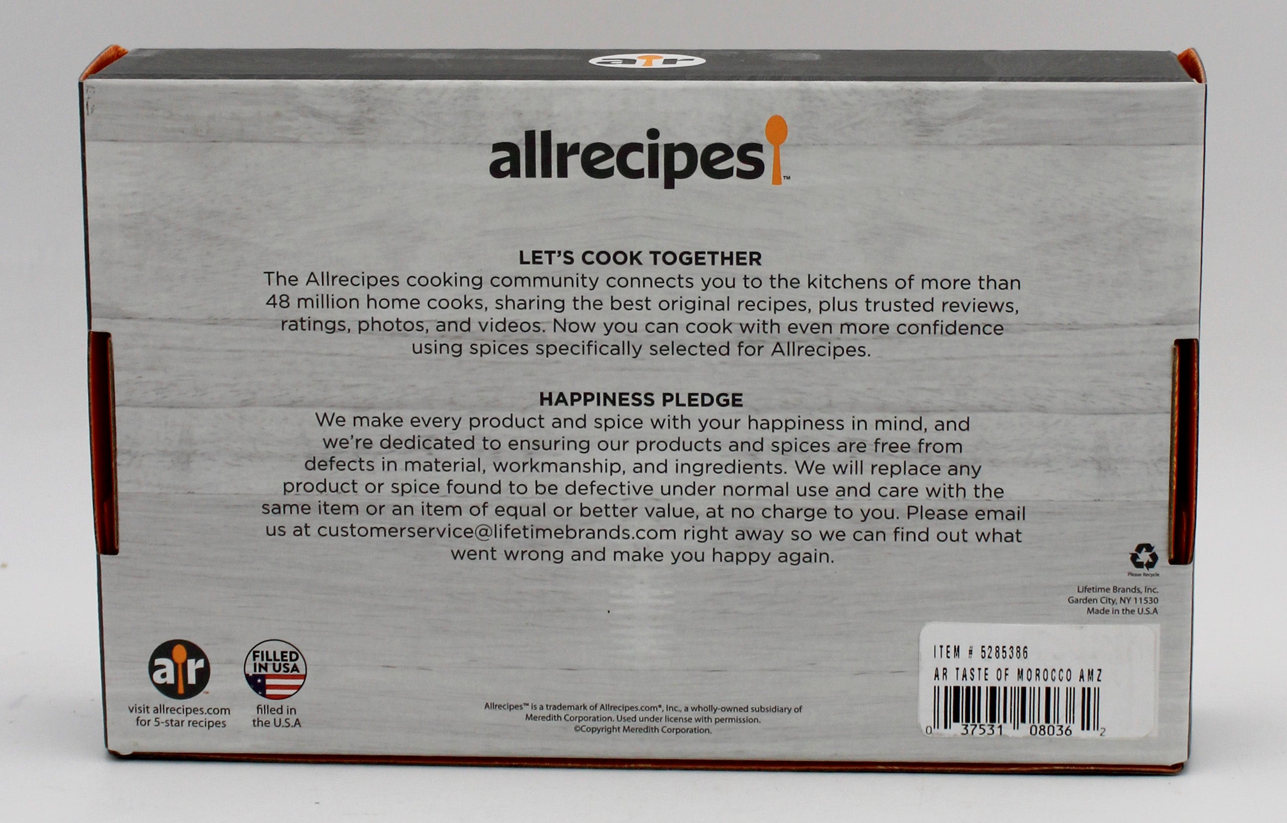 ALLRECIPES TASTE OF MOROCCO SET OF 3