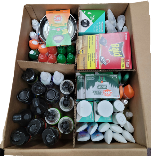 PEST CARE MIXED QUARTER PALLET