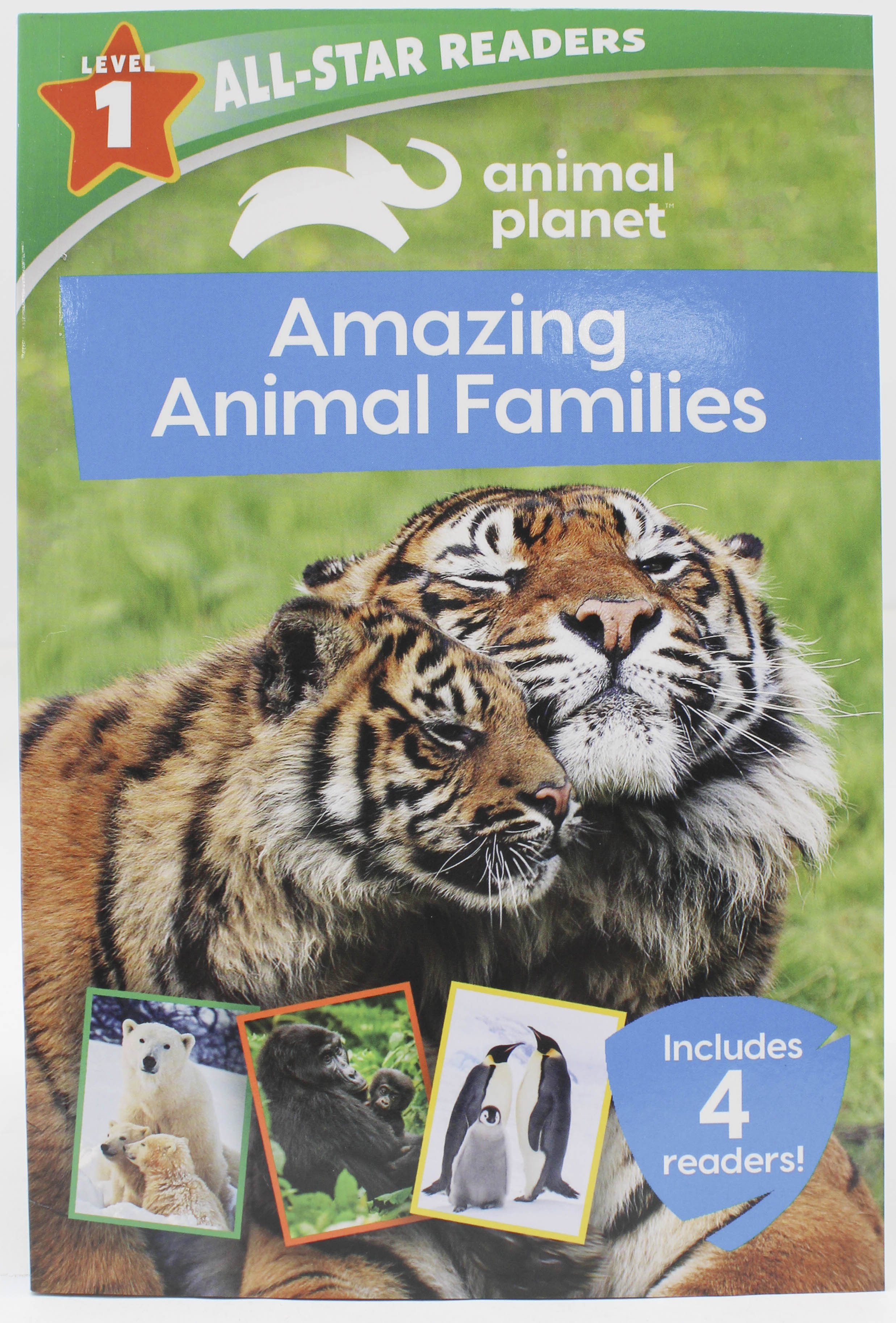 ANIMAL PLANET LEVEL 1 PAPERBACK BINDUP ANIMAL FAMILIES 132pg