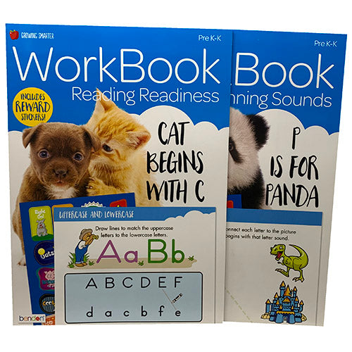 PRE-K LANGUAGE WORKBK($1.99)2TITLES