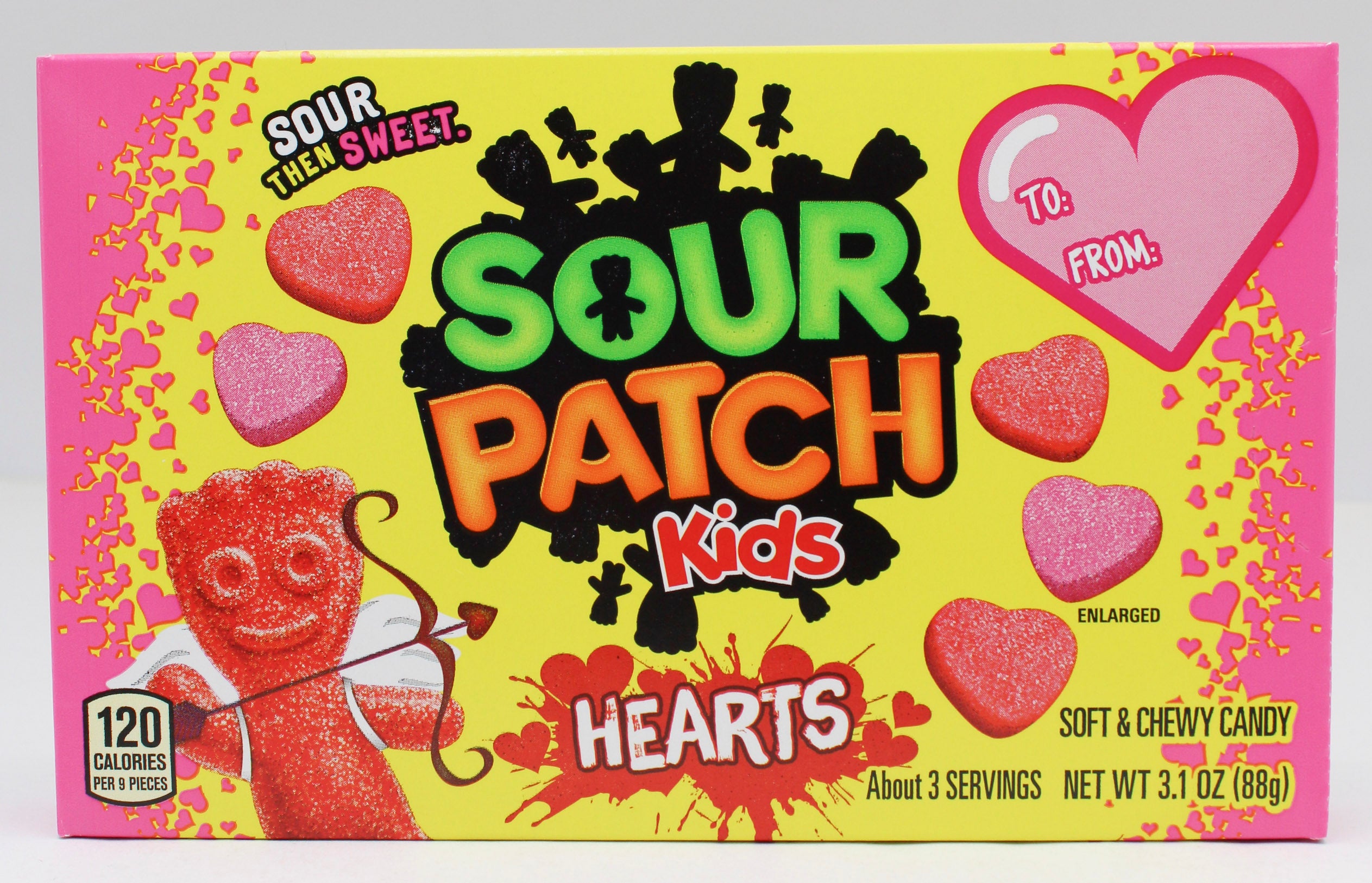 SOUR PATCH KIDS HEART THEATRE BOX 3.1 Oz BB 10/10/26