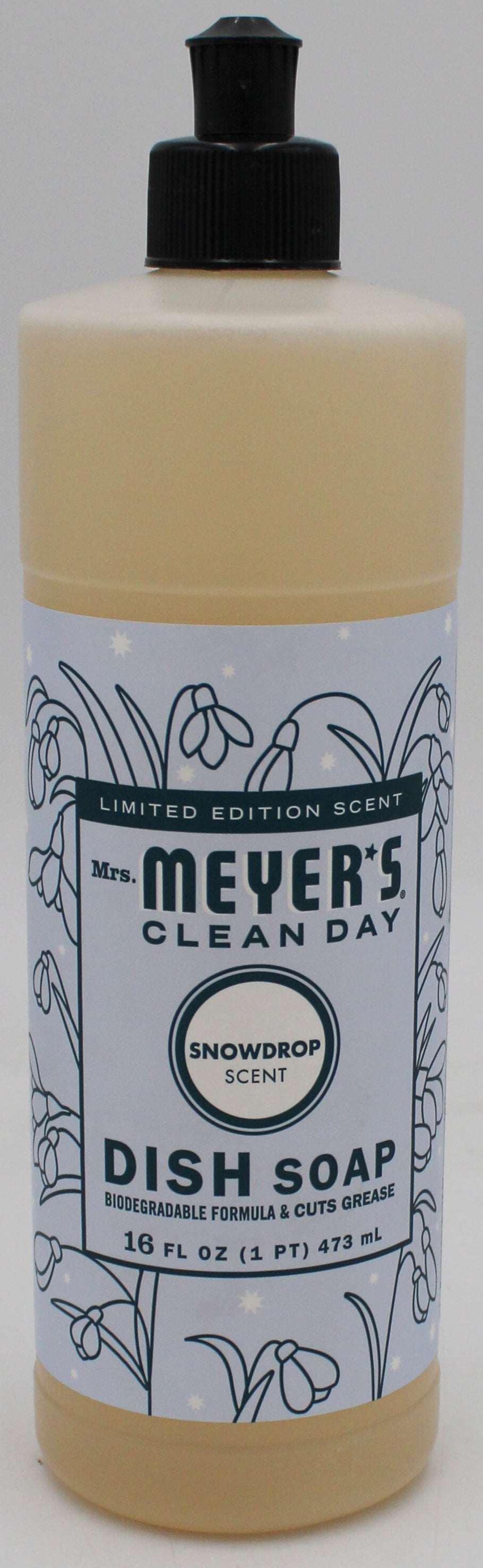 MRS MEYERS DISH SOAP SNOW DROP 16floz US