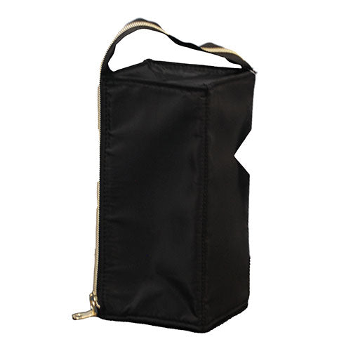 CONAIR MODELLA FOLDING ORGANIZER- BLACK 8.5" X 4" OPENS TO 8.5" X 8" NI