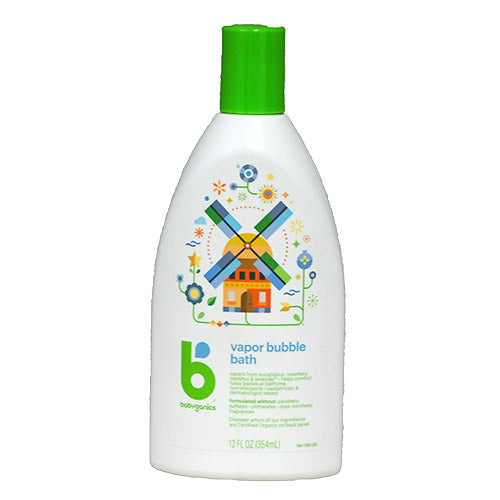 BABYGANICS VAPOR BUBBLE BATH 12oz