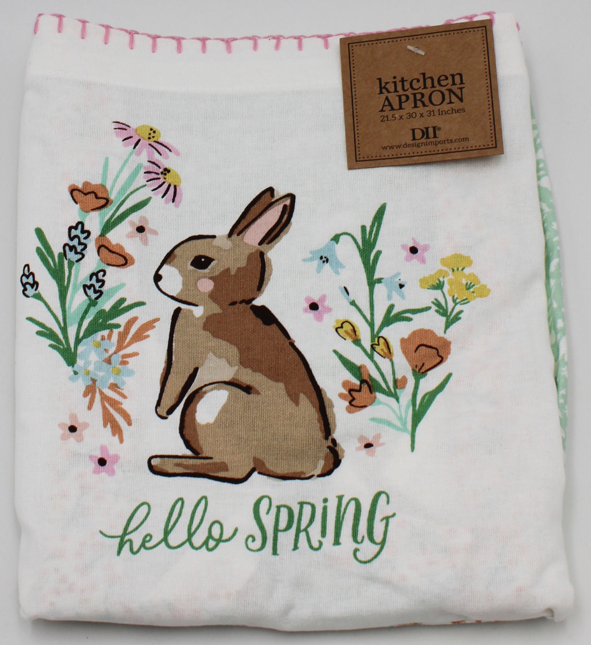 APRON - HELLO SPRING BUNNY