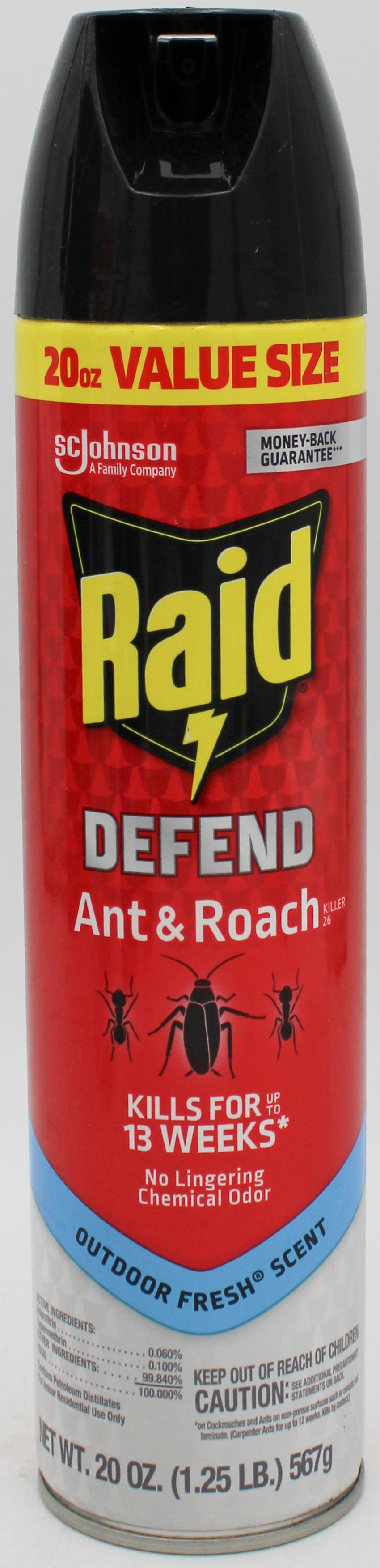 SP RAID DEFEND ANT & ROACH 20oz OUTDOOR FRESH SCENT