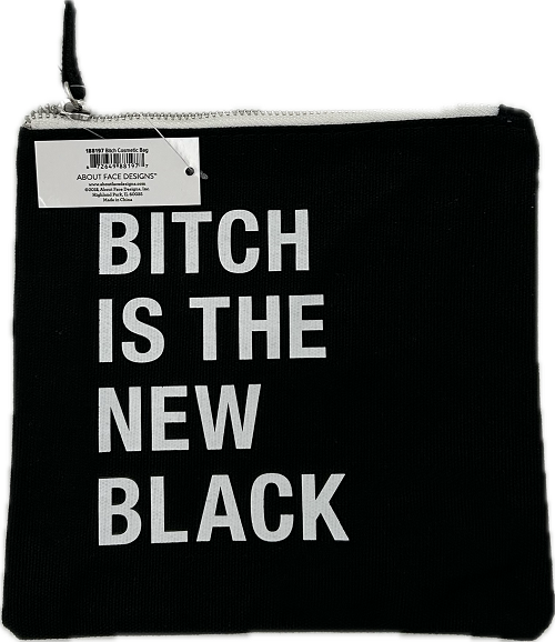 THE NEW BLACK SMALL COSMETIC BAG