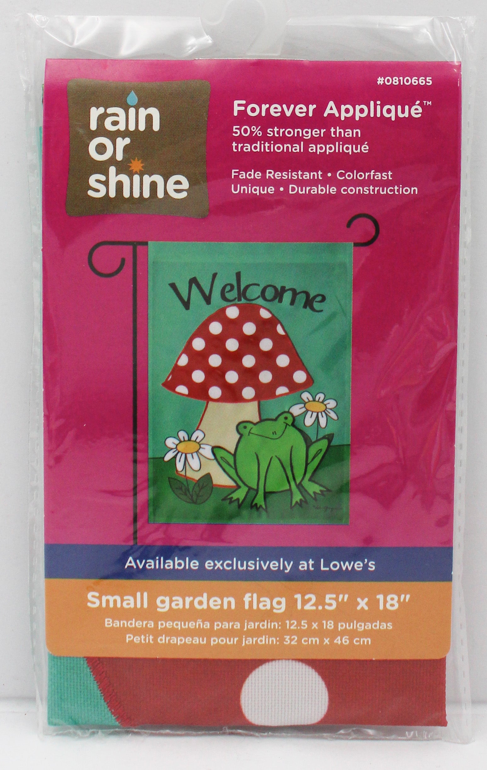 GARDEN FLAG - WELCOME 12.5in x 18in