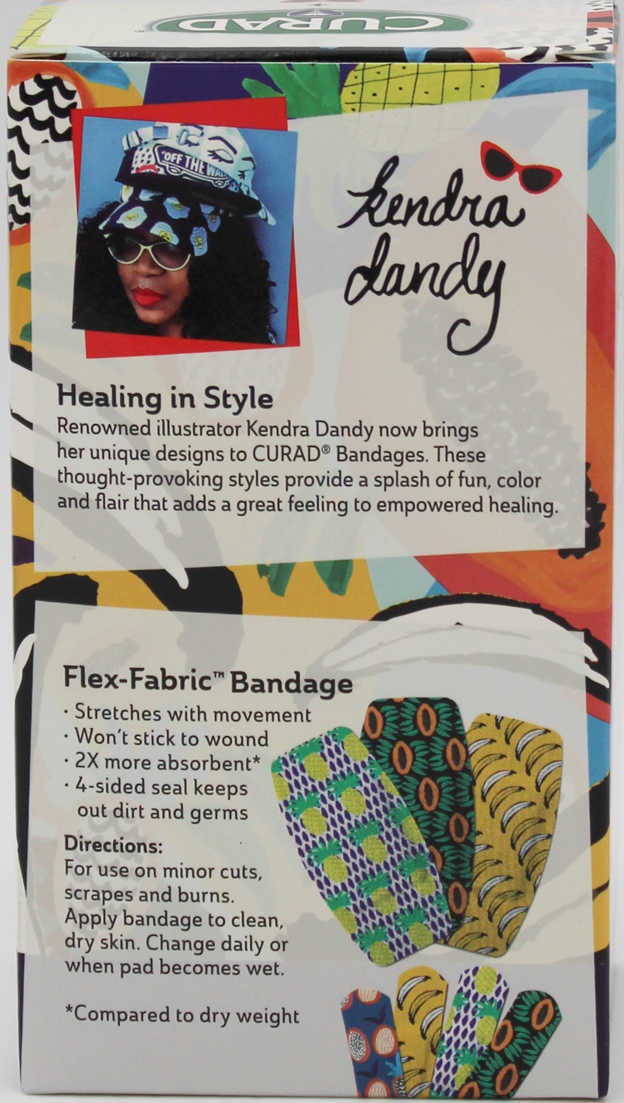 CURAD KENDRA DANDY 50CT BANDAGES, ASST SIZE NI