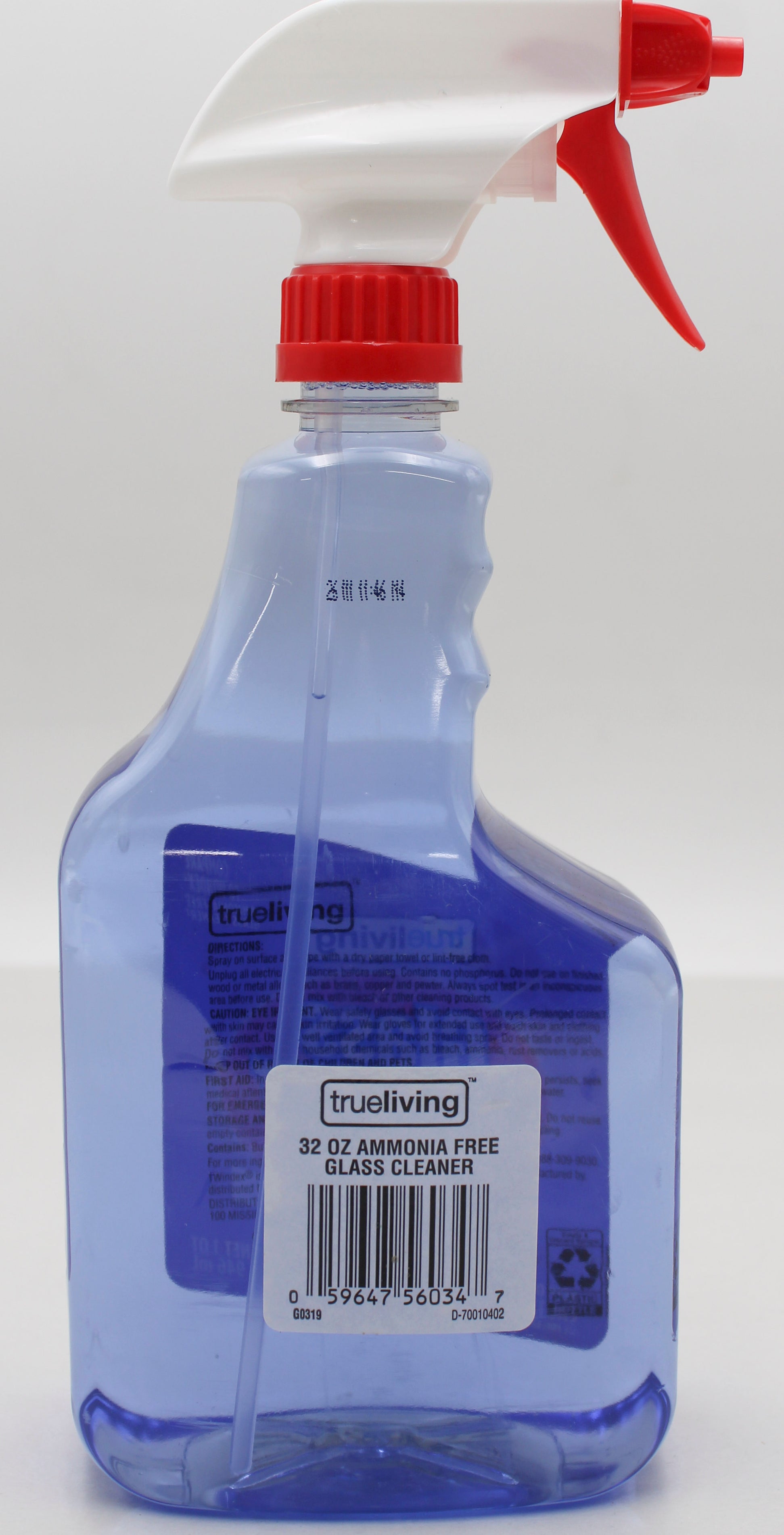 True Living Glass Cleaner Ammonia Free 32oz Case