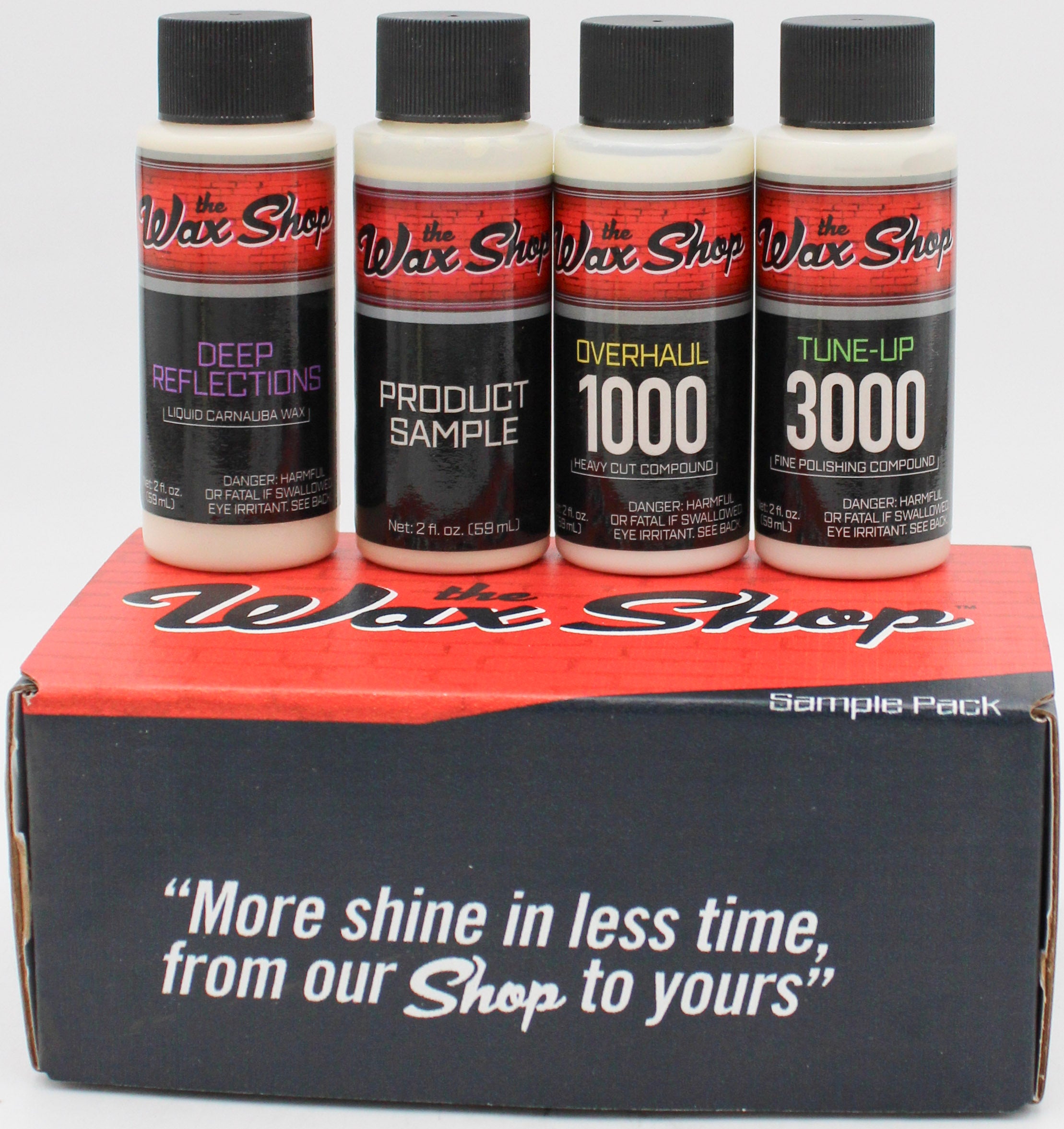 WAX SHOP SAMPLE KIT 2oz/4PC-ASST.