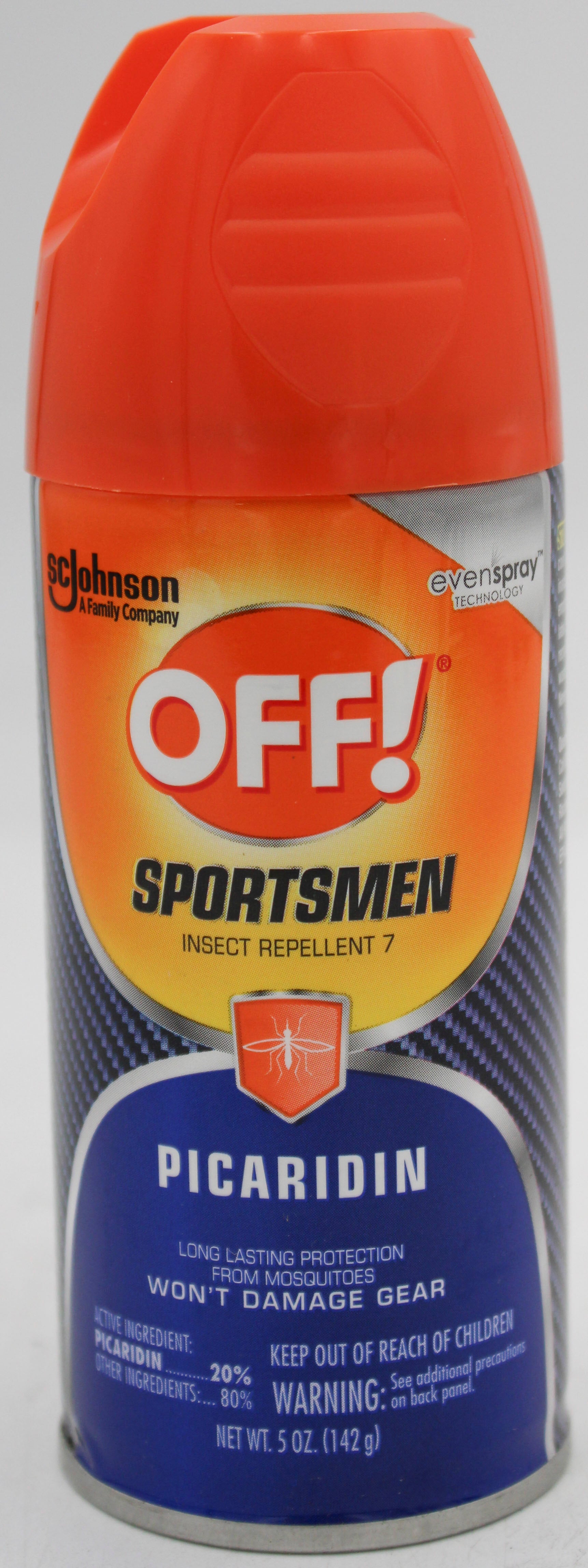 SP OFF SPORTSMEN INSECT REPELLENT 7 PICARIDIN 5oz-