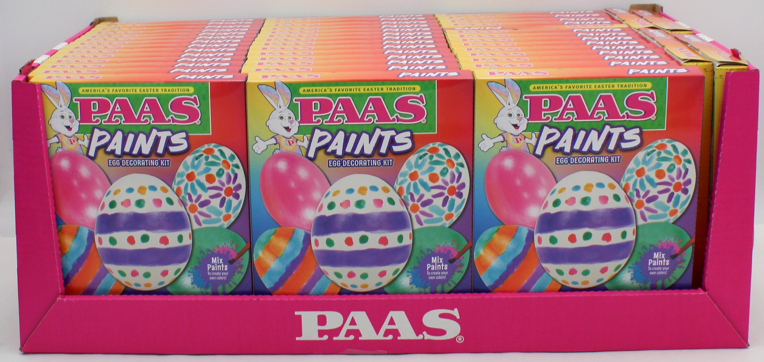 PAAS PAINTS EGG DECORATING KIT SHELF TRAY