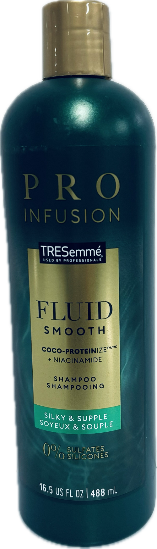 TRESEMME FLUID SMOOTH SHAMPOO 16.5oz SILKY&SUPPLE