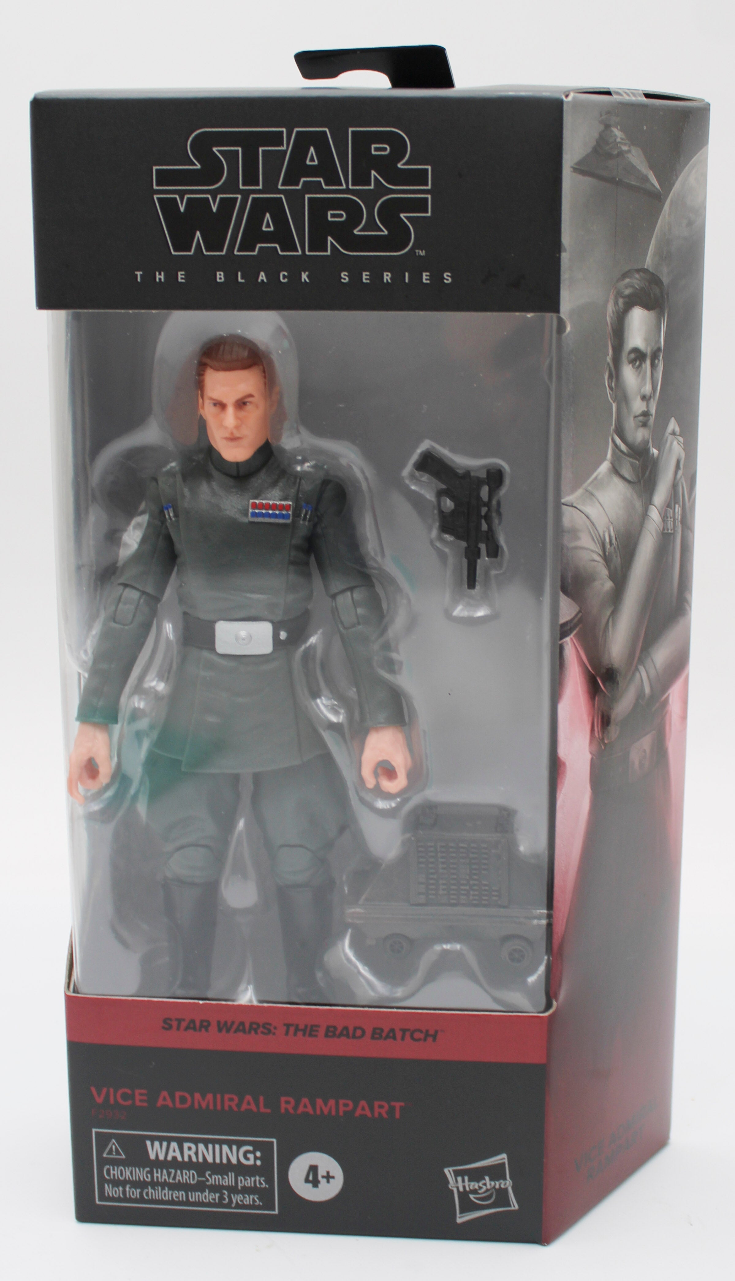 HASBRO STAR WARS BLACK SERIES VICE ADMIRAL RAMPART 6" ACTION FIGURE