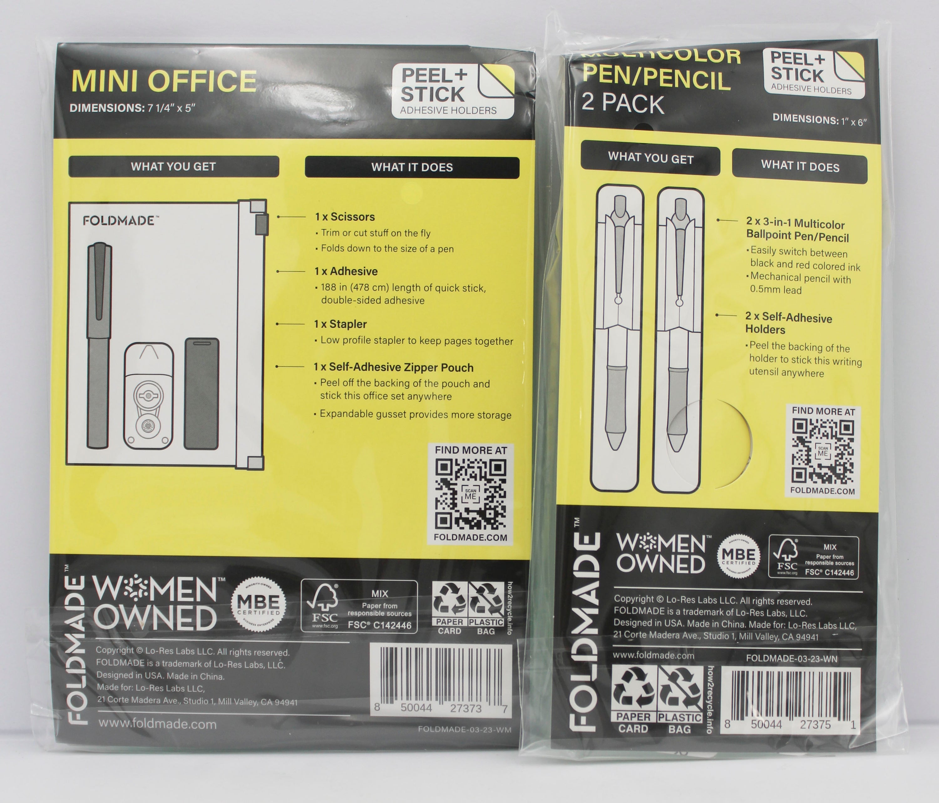 OFFICE ACCESSORY 2pc SET GREEN