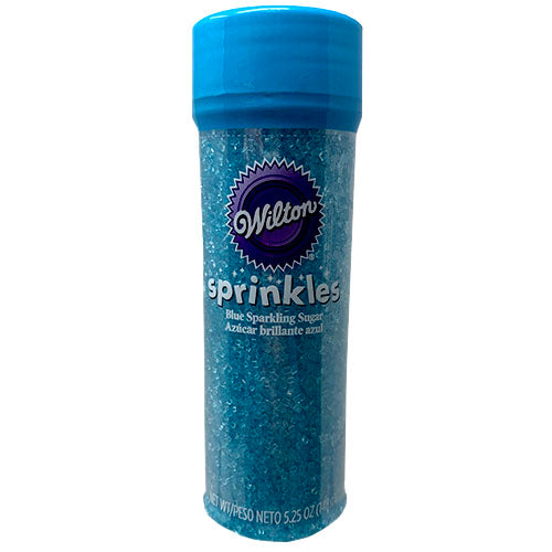 WILTON SPRINKLES 5.25oz-BLUE SPARKL