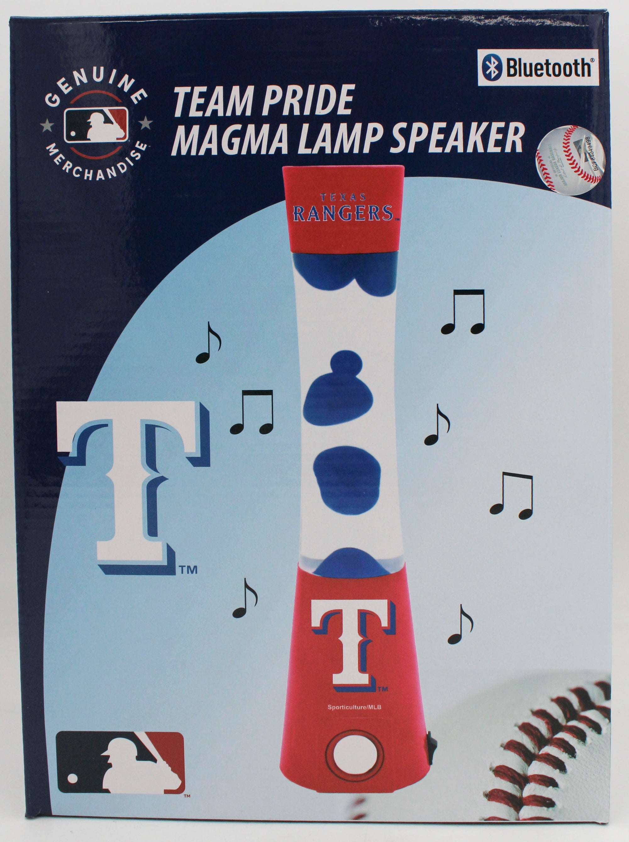 MLB TEXAS RANGERSLAVA  LAMP SPEAKER 16.5"