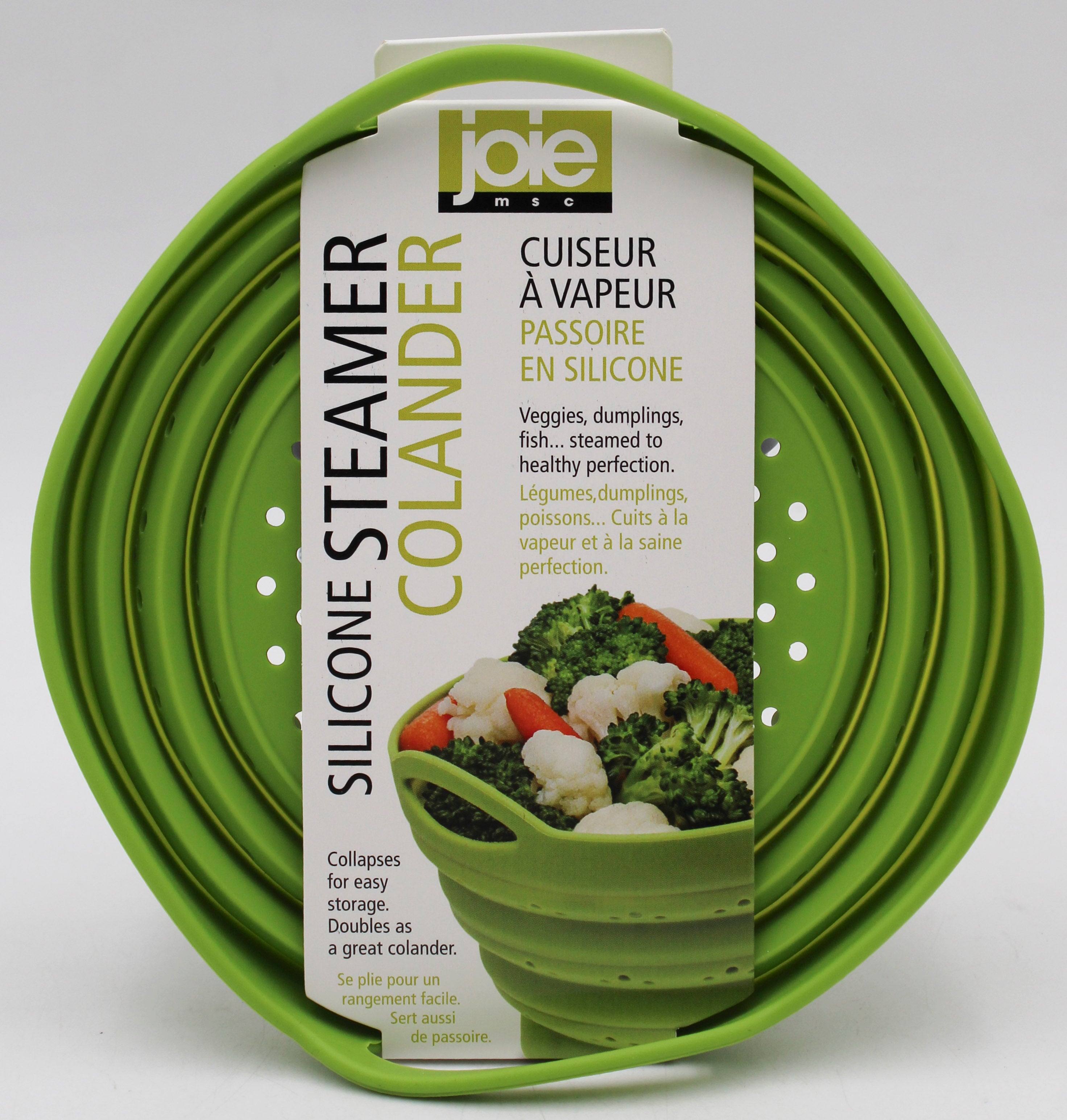 COLLAPSIBLE SILICONE STEAMER NI