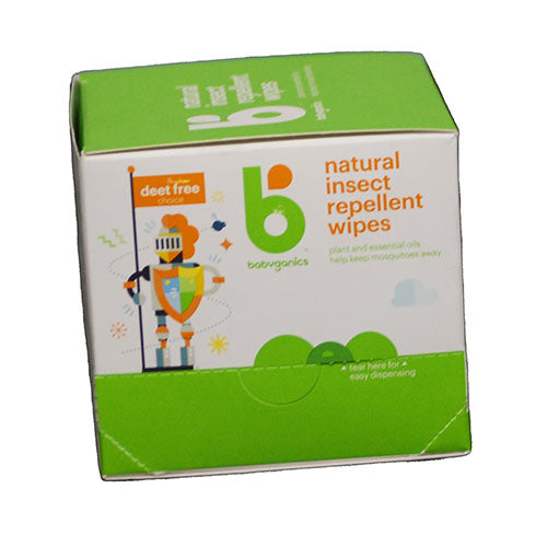 HOLD BABYGANICS INSECT WIPES EXP 1/24/24 US